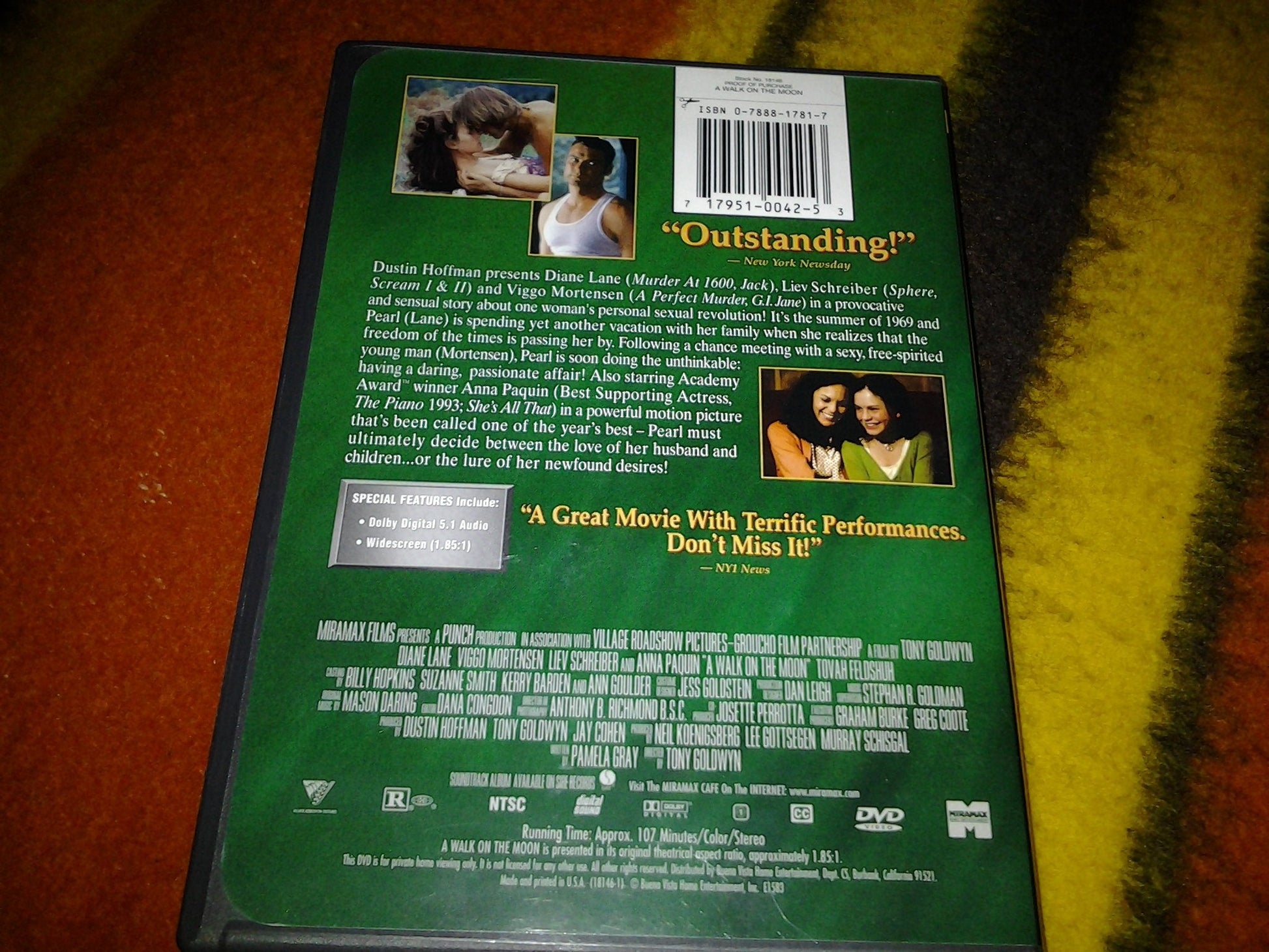 A Walk on the Moon [DVD] used book depot