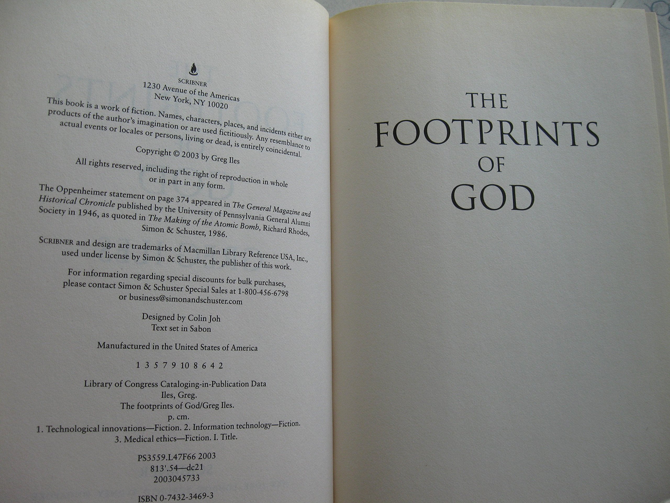 The Footprints of God