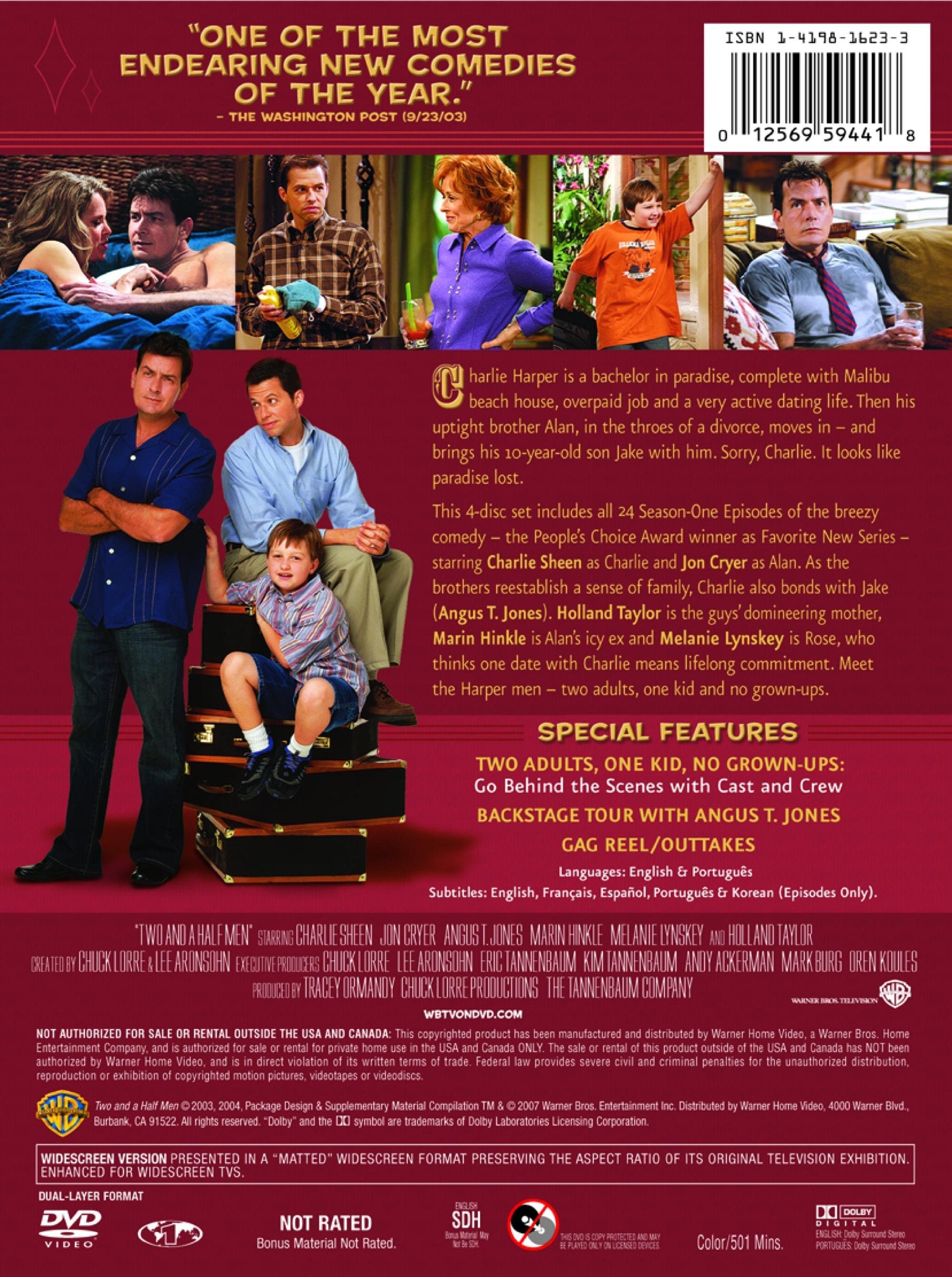 Two and a Half Men: Season 1 used book depot