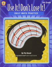 Daily Math Practice 5th Grade: Use It! Don't Lose It! used book depot