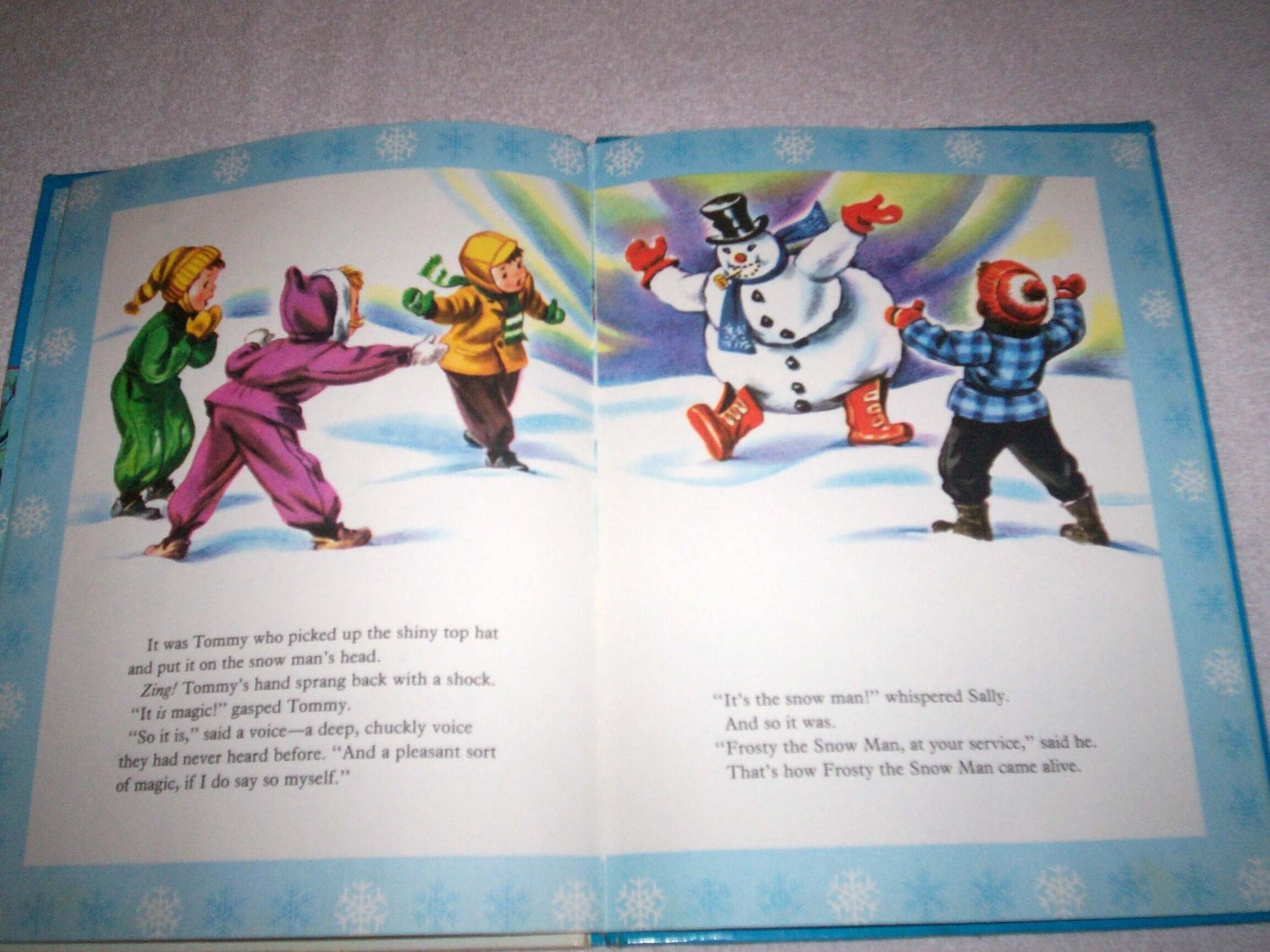 Frosty The Snow man (a little Golden book) used book depot