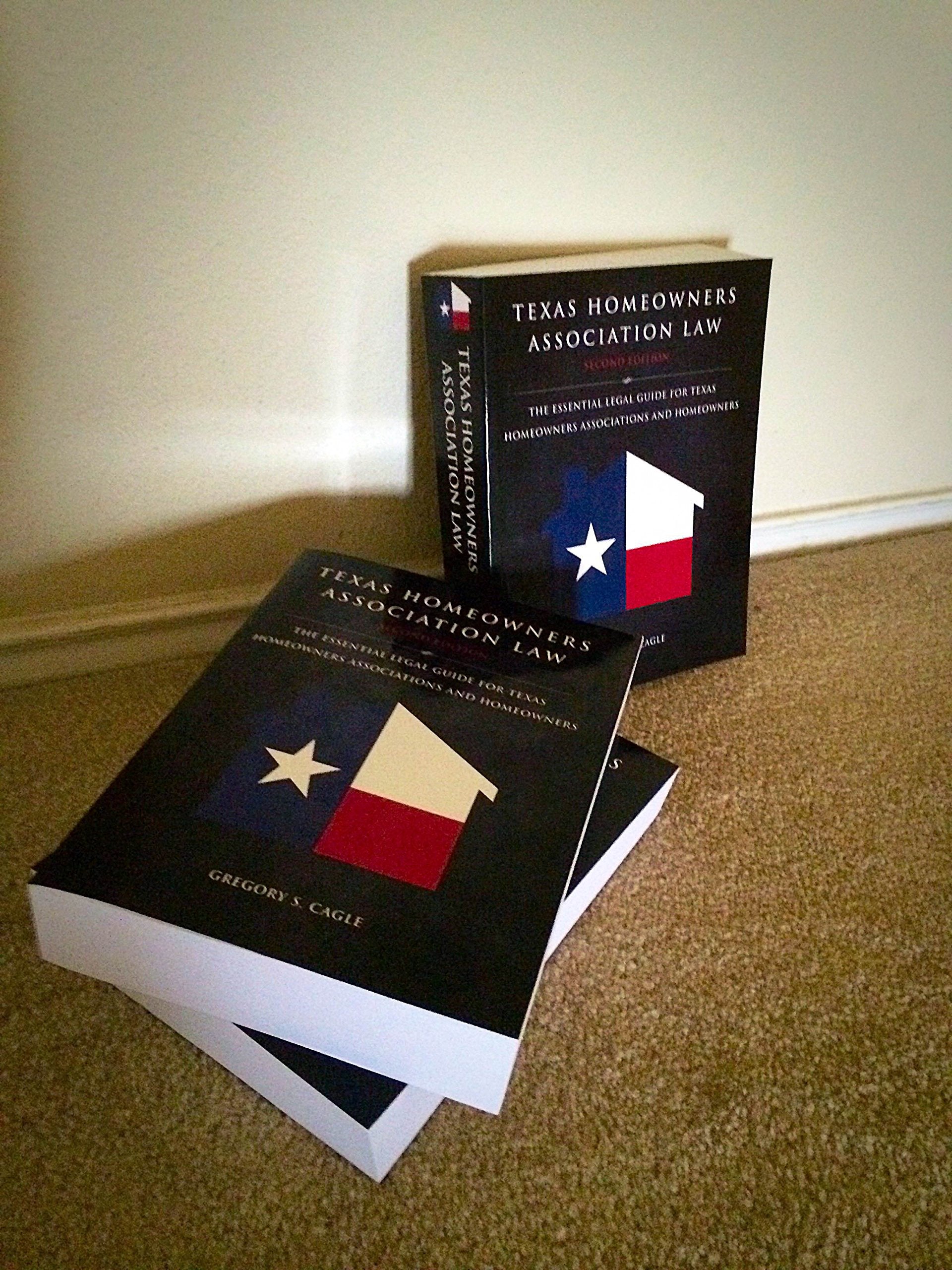 Texas Homeowners Association Law: The Essential Legal Guide for Texas Homeowners Associations and Homeowners used book depot