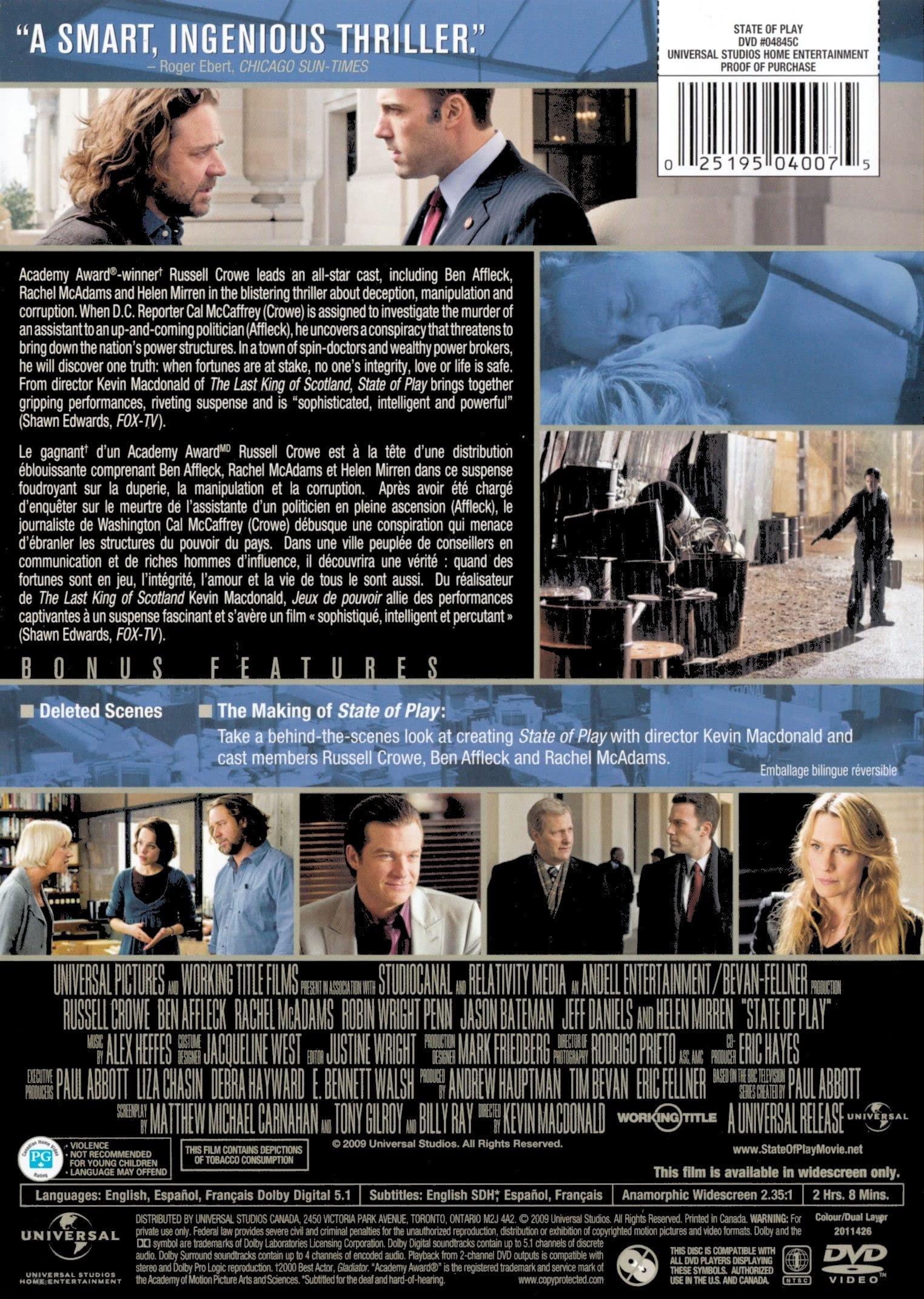 State of Play [DVD]