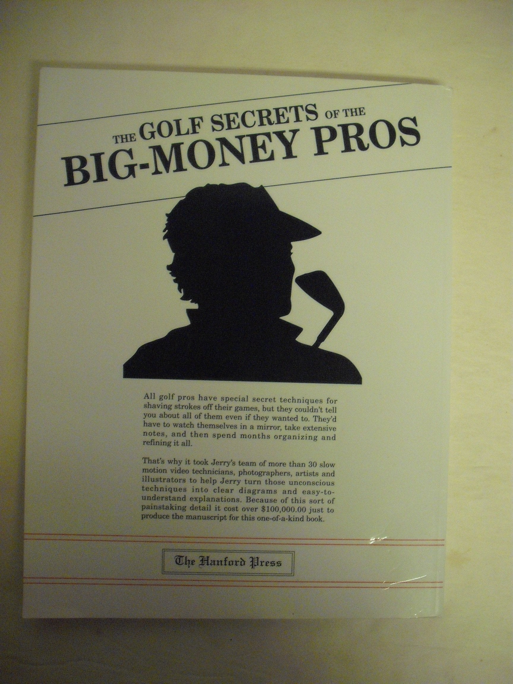 The Golf Secrets of the Big-Money Pros used book depot