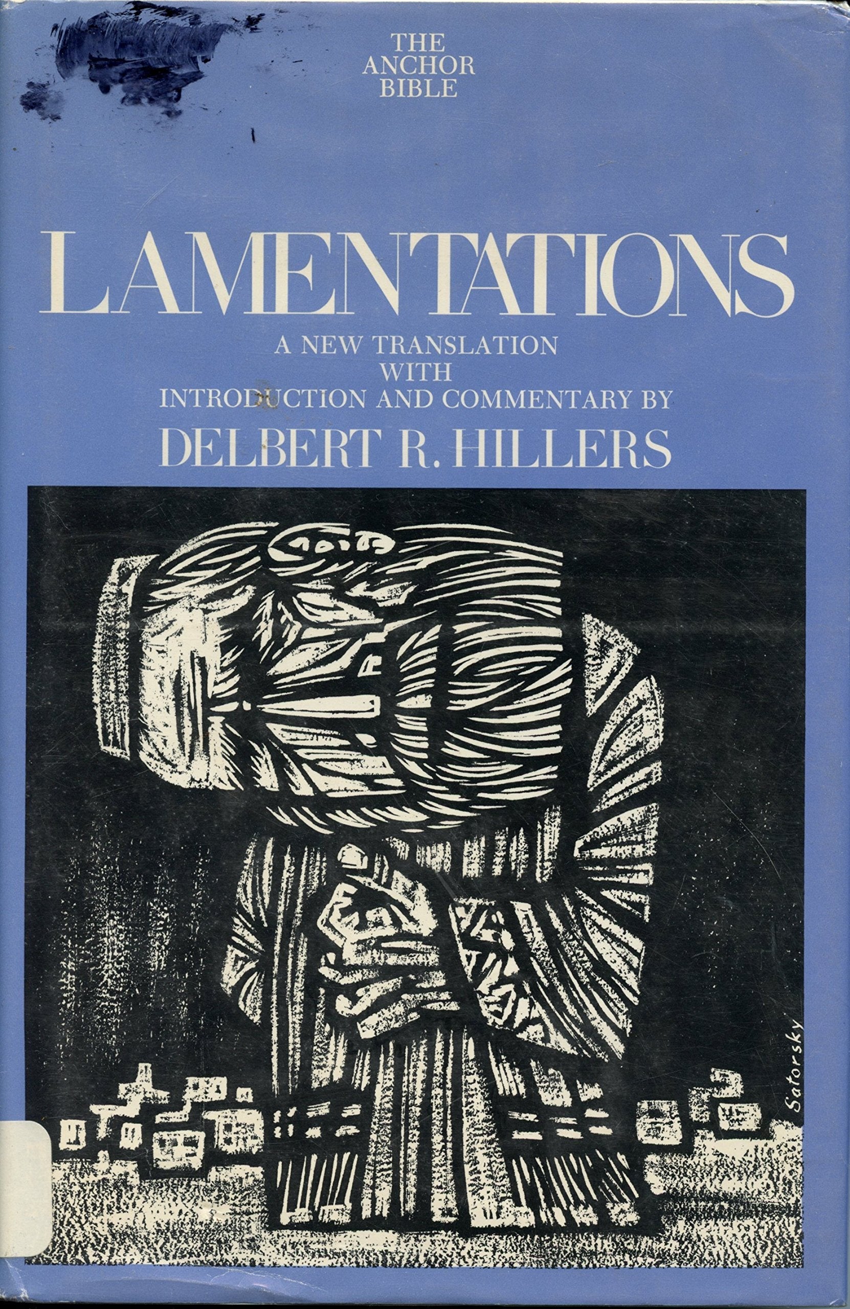 Lamentations (Anchor Bible) used book depot