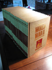 Marshall Cavendish LTD Illustrated World war II Encyclopedia Eyewitness Volume 1-24 used book depot