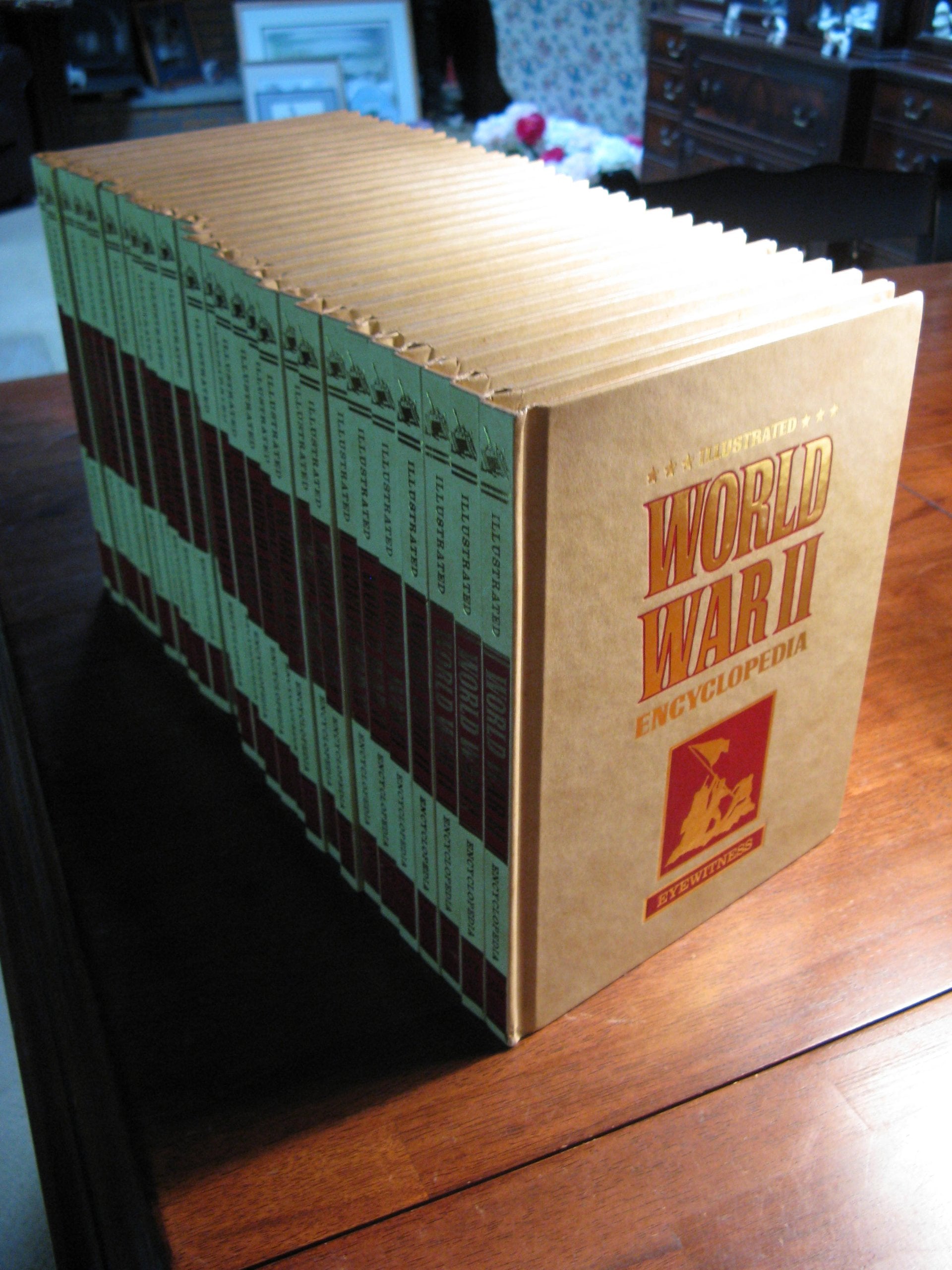 Marshall Cavendish LTD Illustrated World war II Encyclopedia Eyewitness Volume 1-24 used book depot