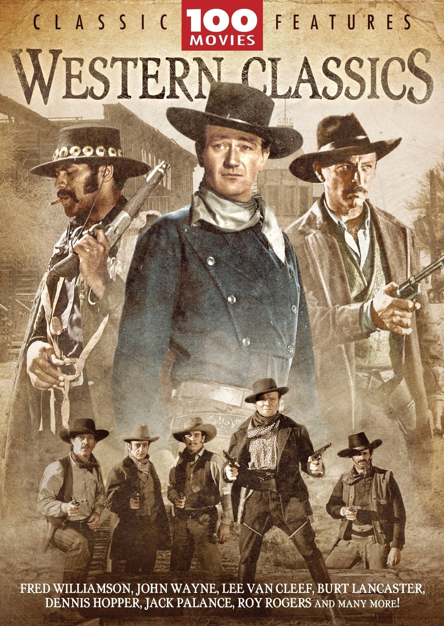 Western Classics 100 Movie Pack used book depot