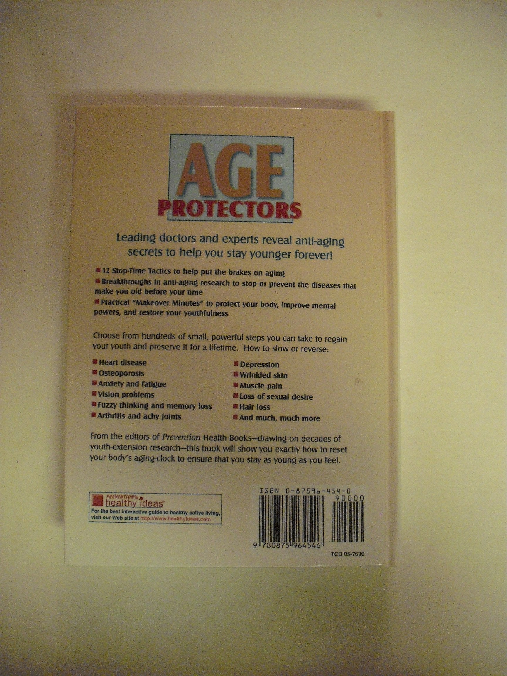 Age Protectors: Stop Aging Now!