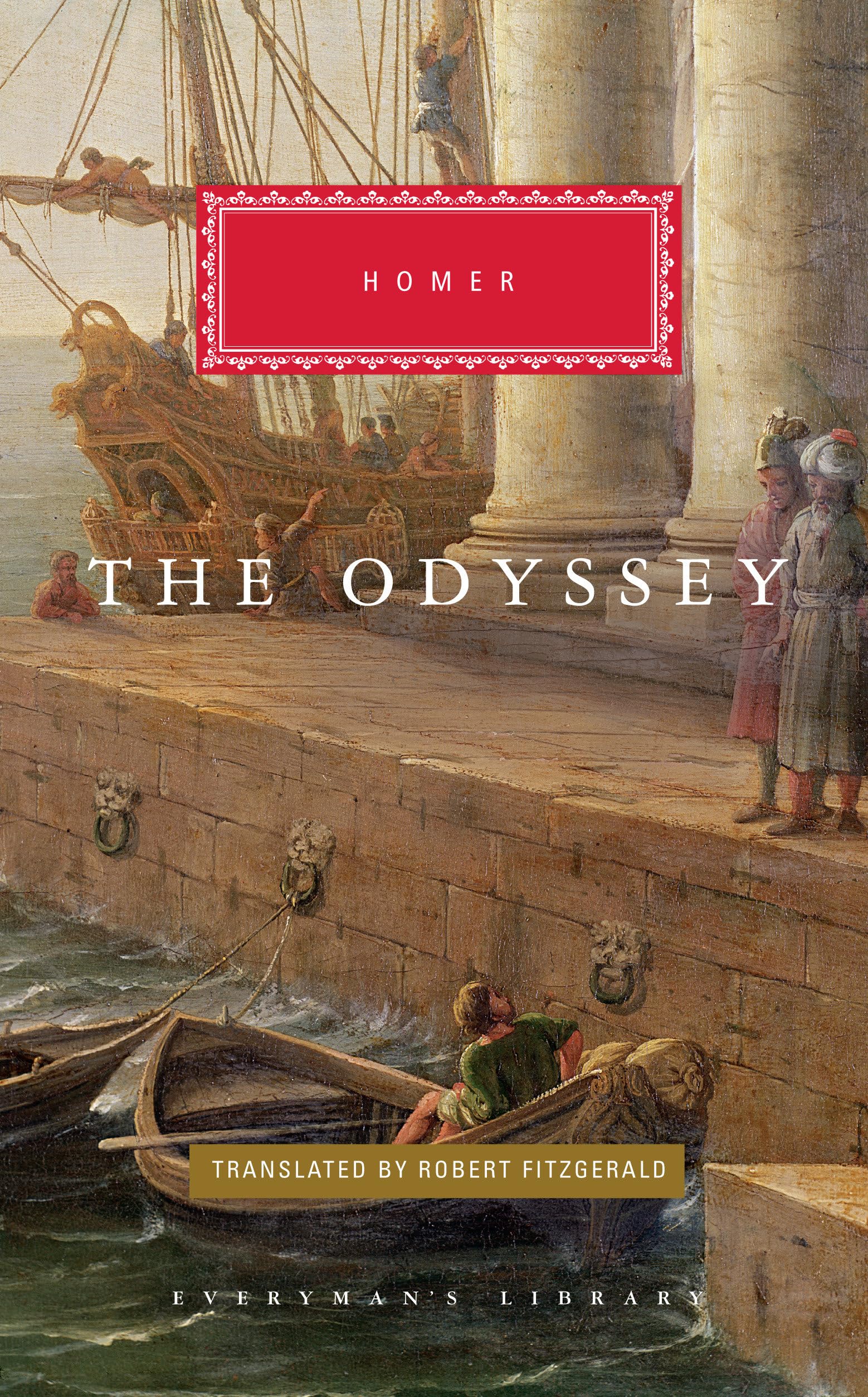 The Odyssey: Introduction by Seamus Heany (Everyman's Library Classics Series) used book depot