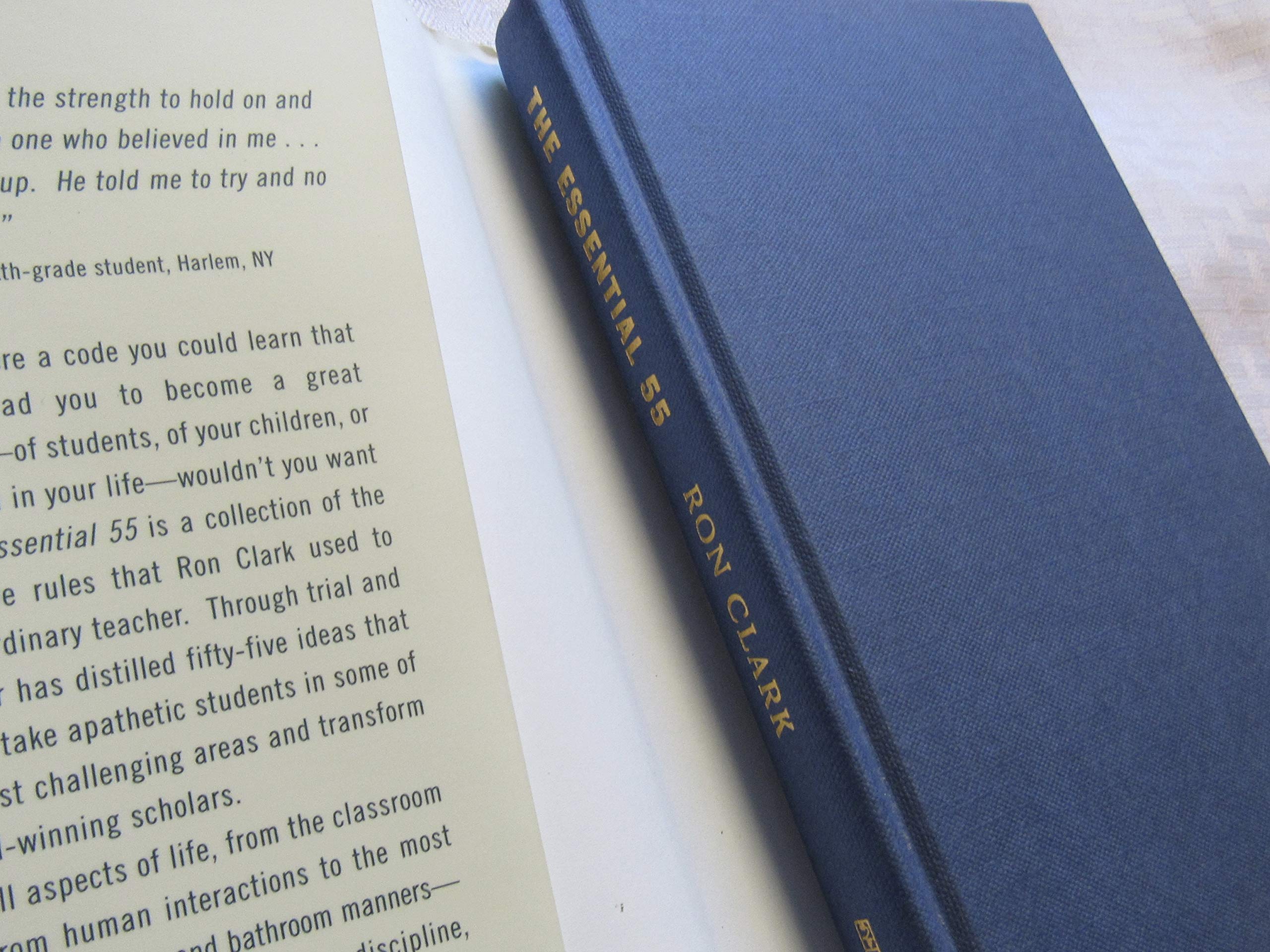 The Essential 55: An Award-Winning Educator's Rules for Discovering the Successful Student in Every Child used book depot