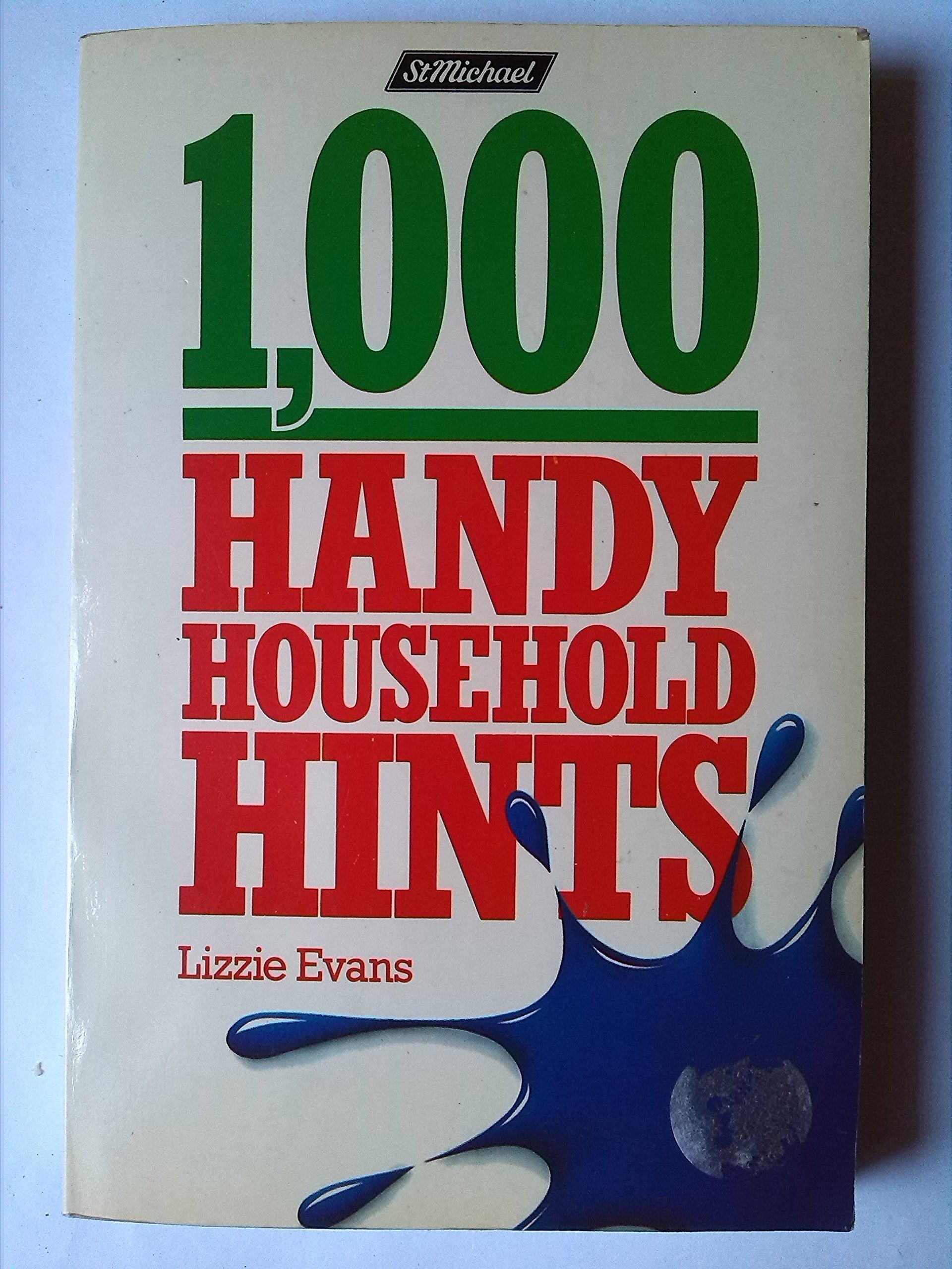 1000 HANDY HOUSEHOLD HINTS used book depot