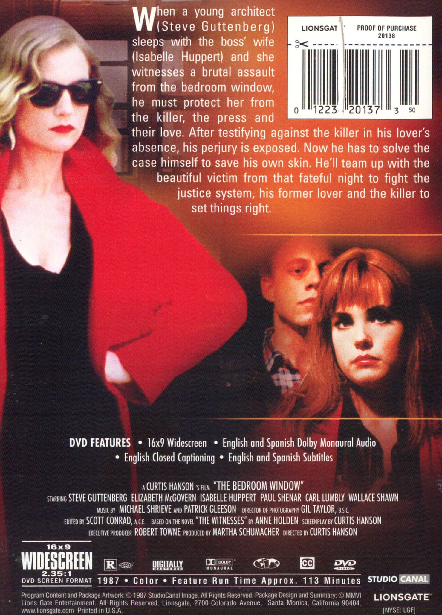 Bedroom Window [DVD] used book depot