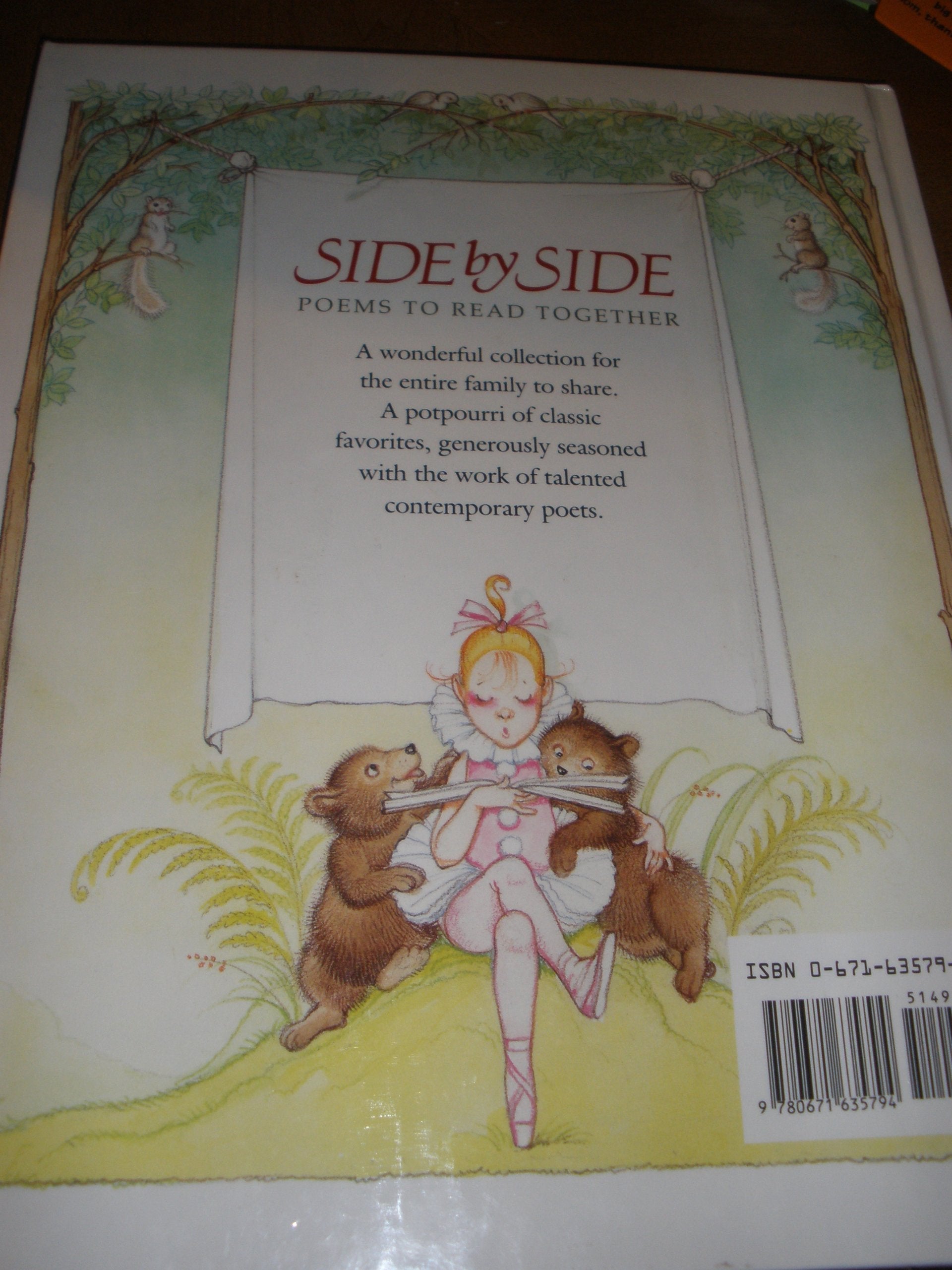 Side By Side: Poems to Read Together used book depot