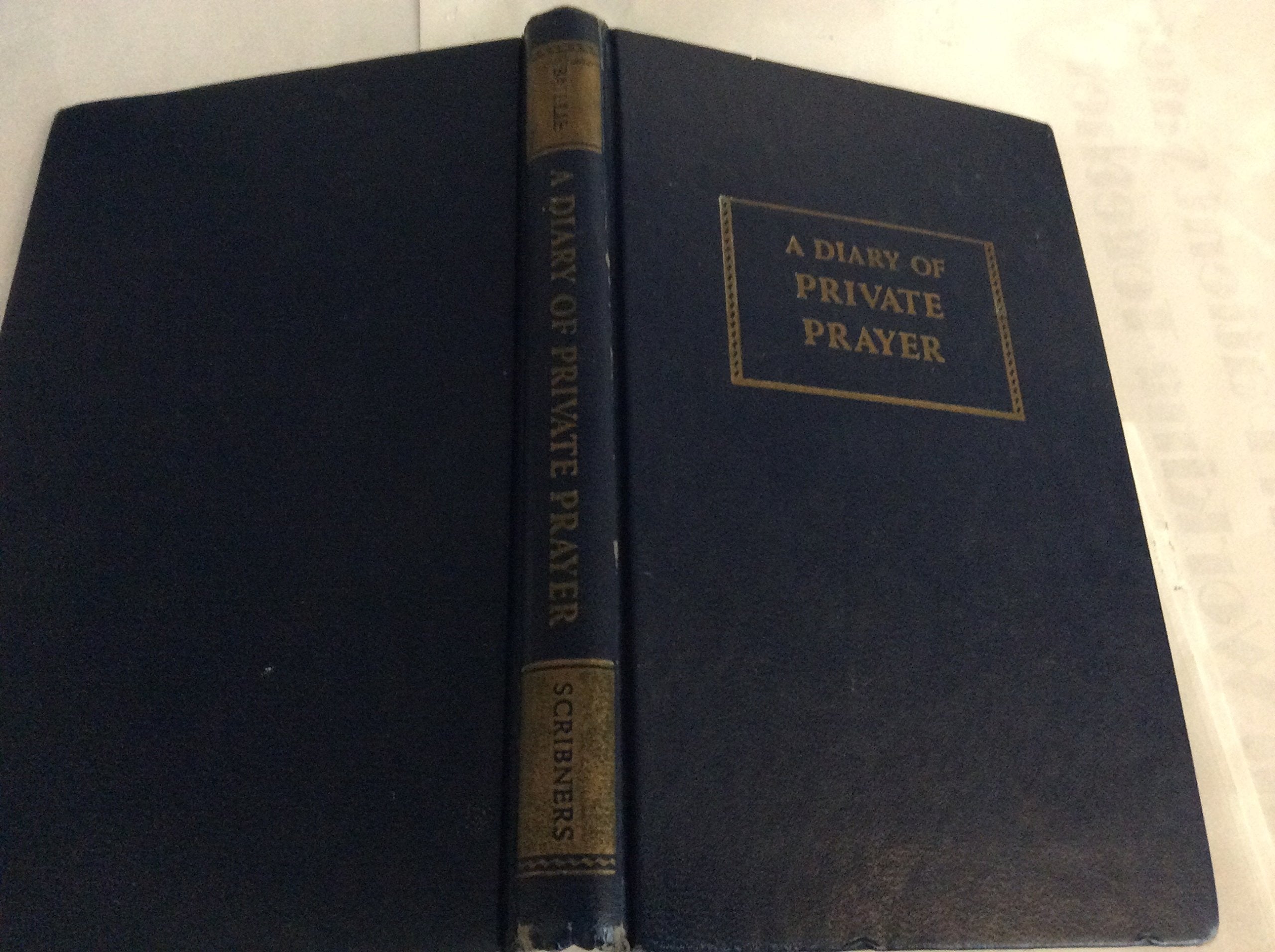 Diary Of Private Prayer used book depot
