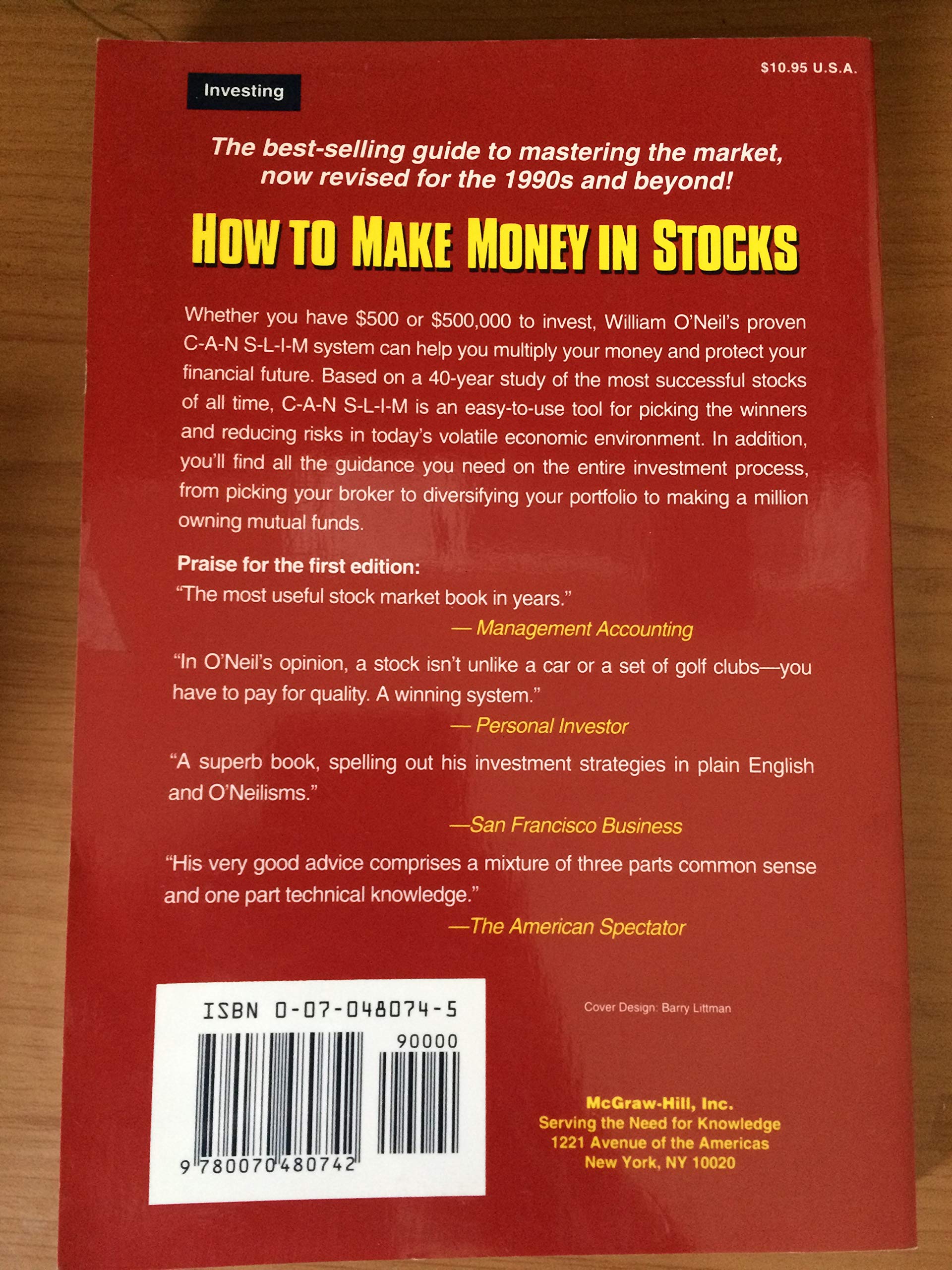How to Make Money in Stocks used book depot