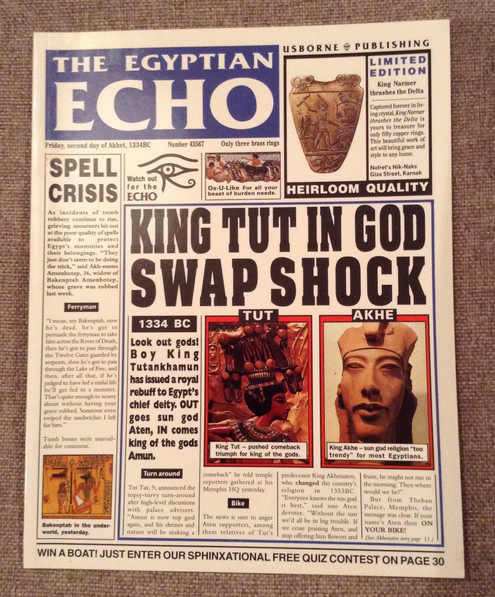 Egyptian Echo (Newspaper Histories Series) used book depot