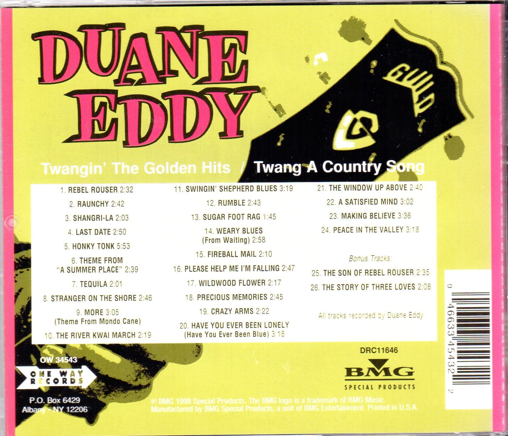 Twangin' The Golden Hits/Twang A Country Song used book depot
