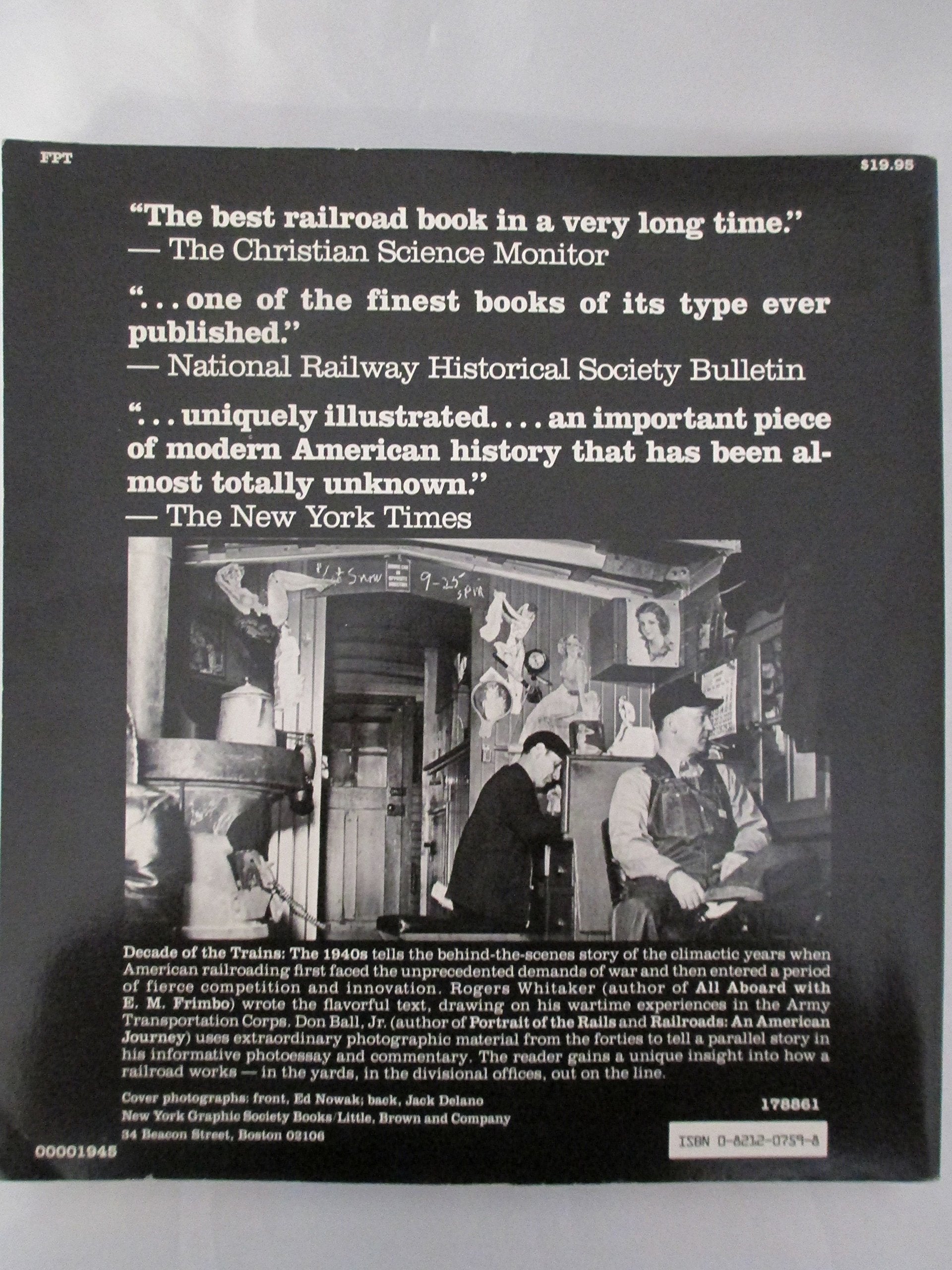 Decade of the Trains: The 1940s used book depot