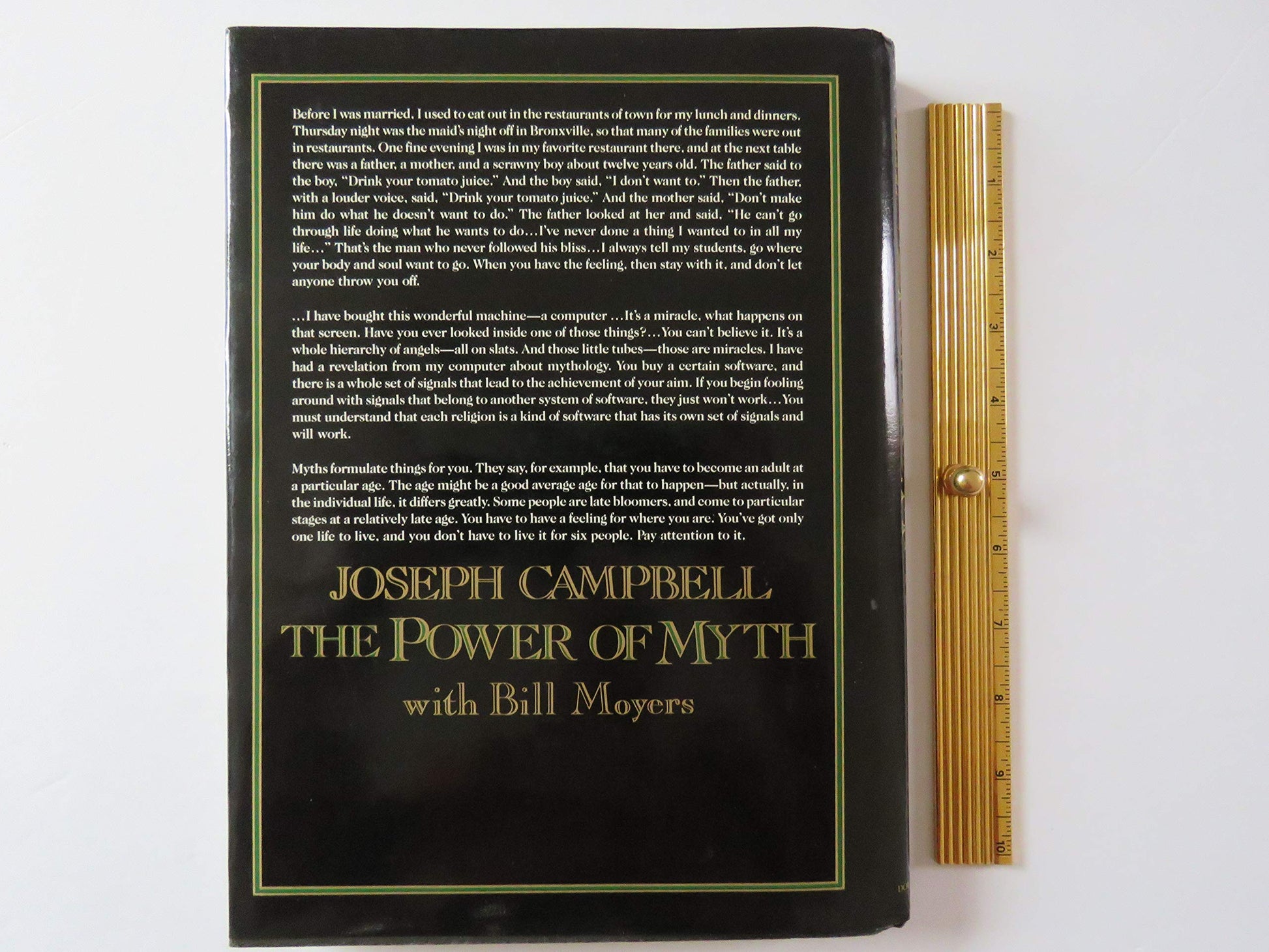 The Power of Myth used book depot