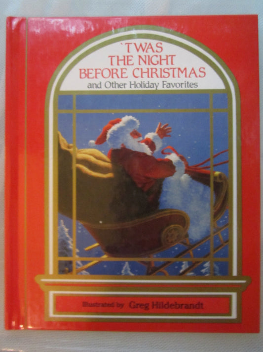 Twas the Night Before Christmas and Other Holiday Favorites Through the Magic Window Hildebrandt, Greg