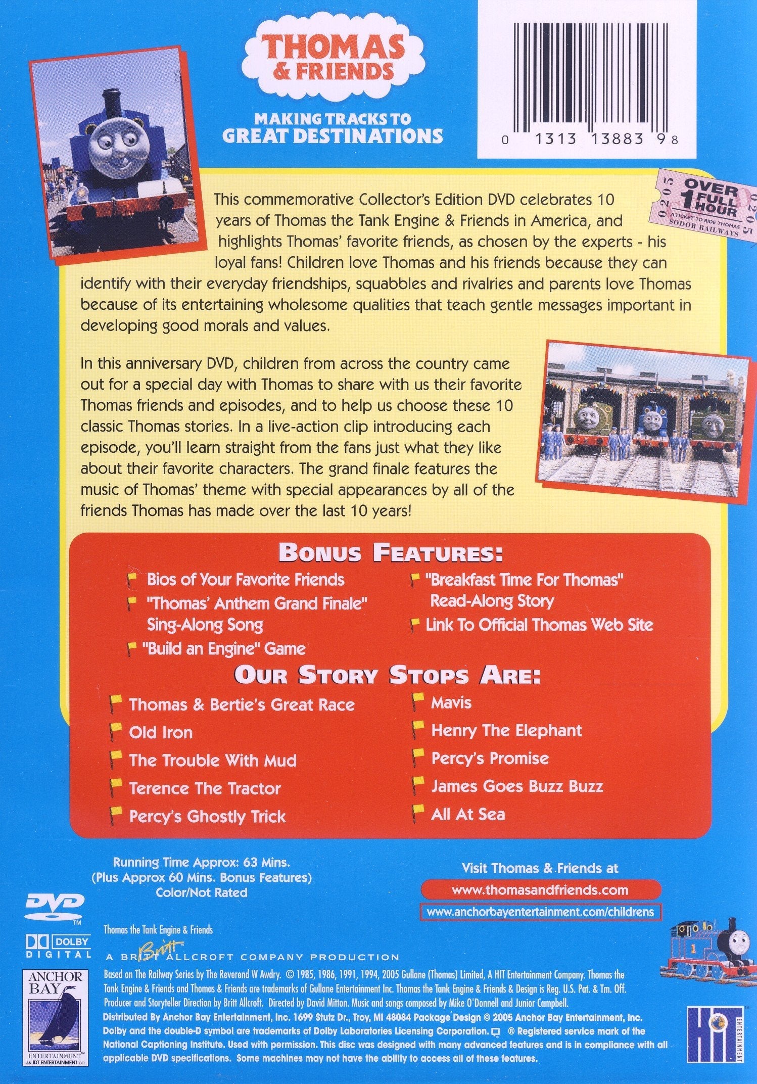 Thomas and Friends: 10 Years of Thomas and Friends - Best Friends (Collector's Edition) used book depot