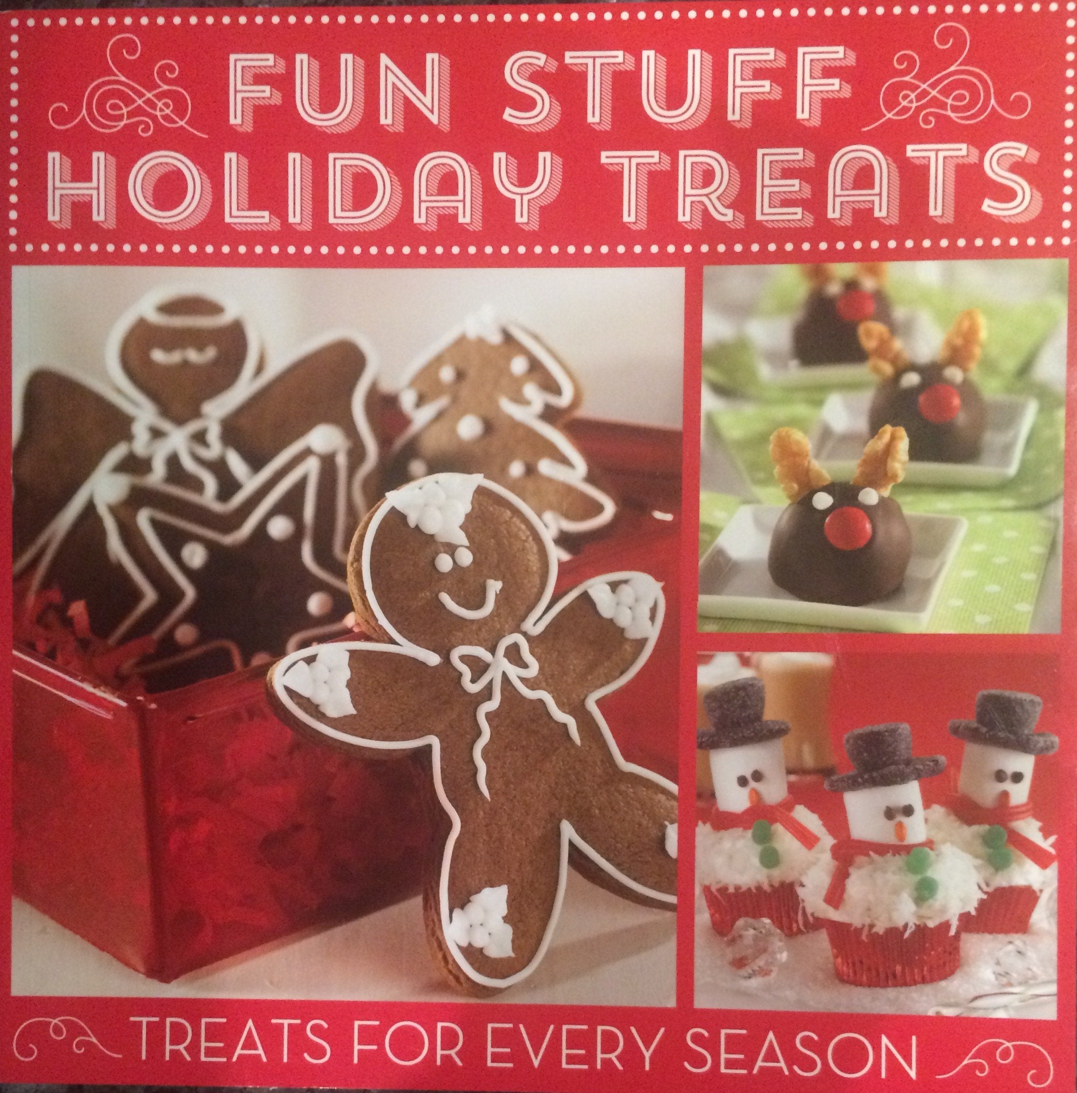 Fun Stuff Holiday Treats - Treats For Every Season [124 pages of holiday recipes] used book depot