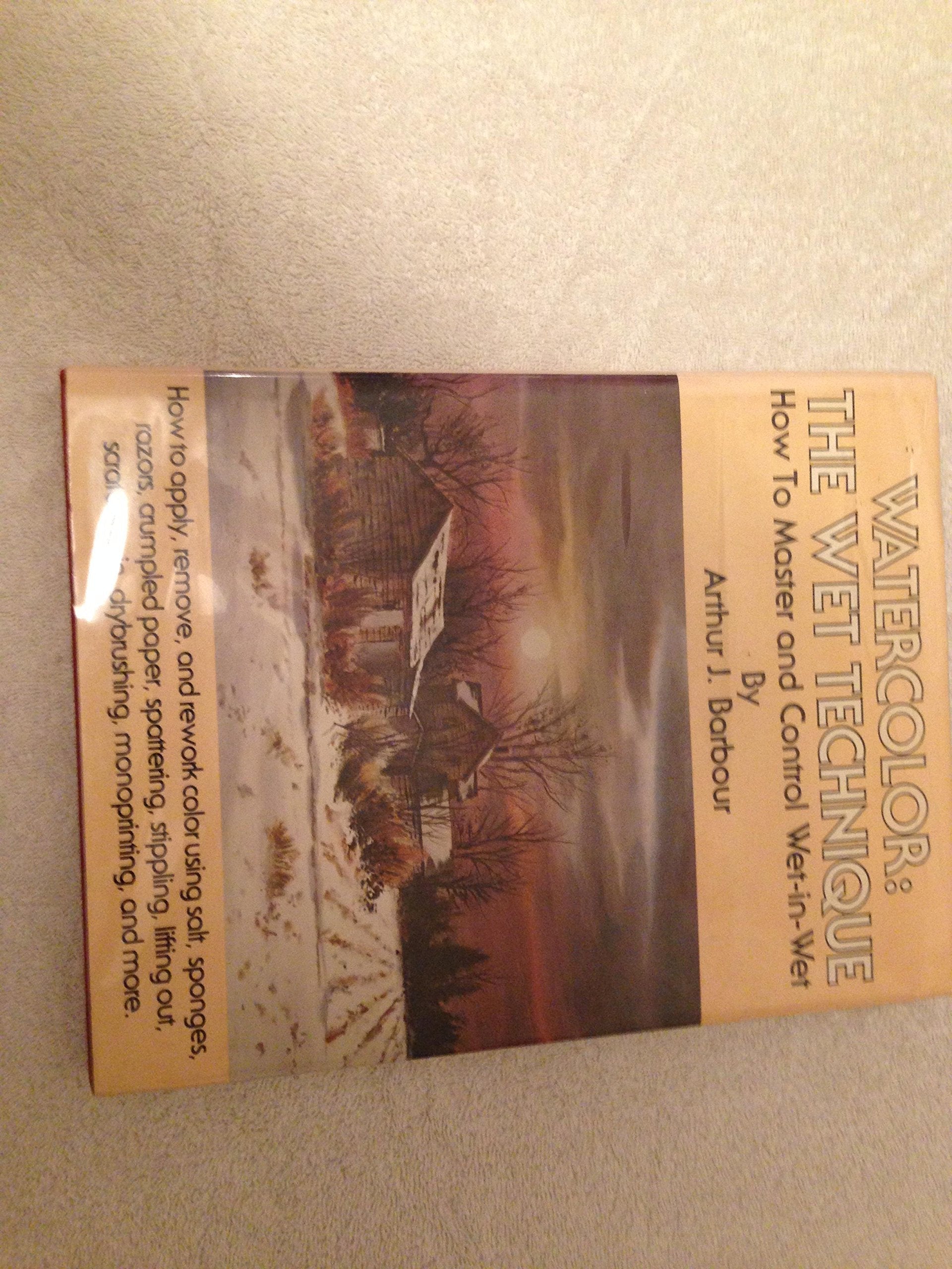 Watercolor: The Wet Technique used book depot