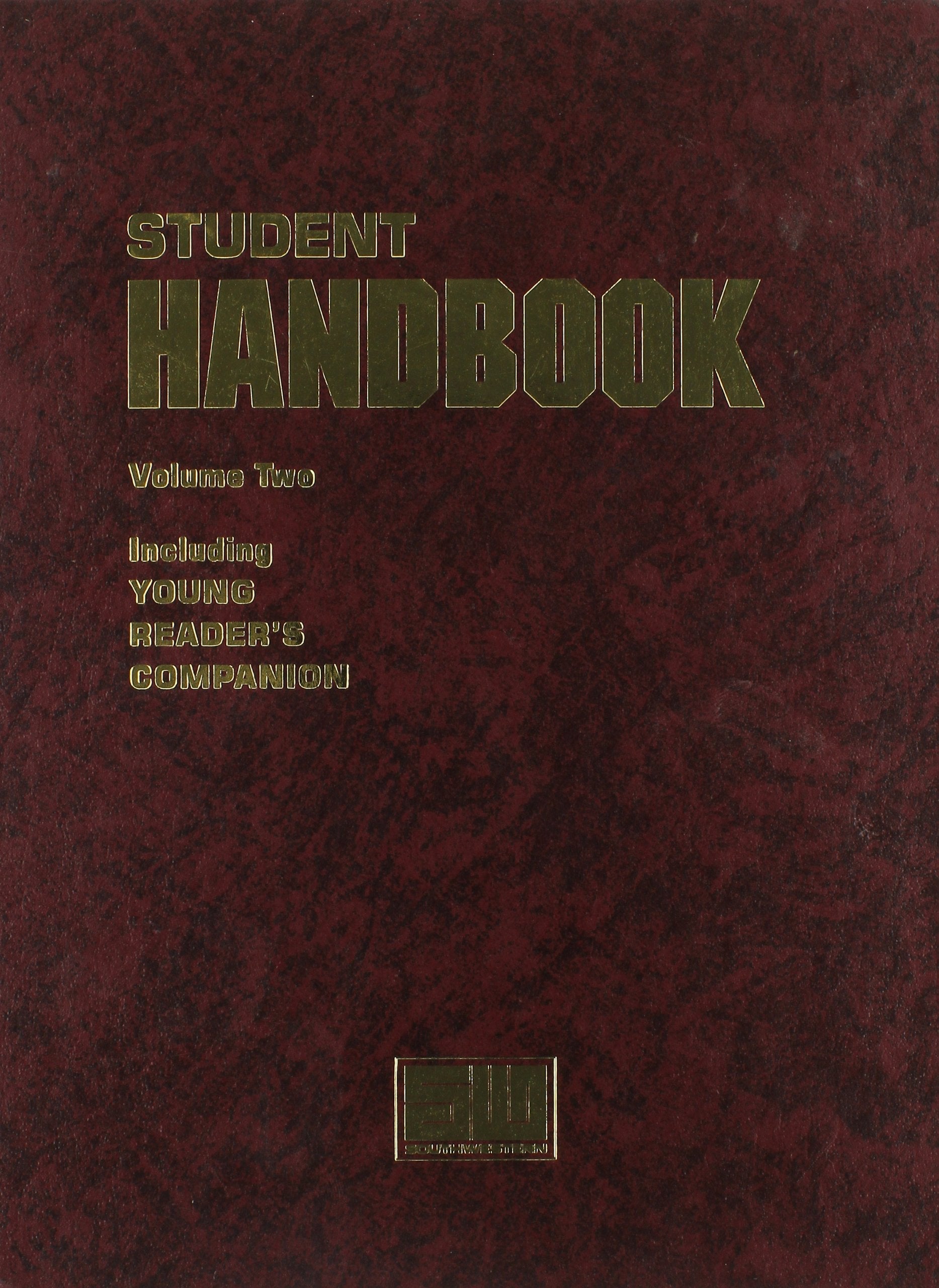 Student Handbook Including Young Reader's Companion used book depot