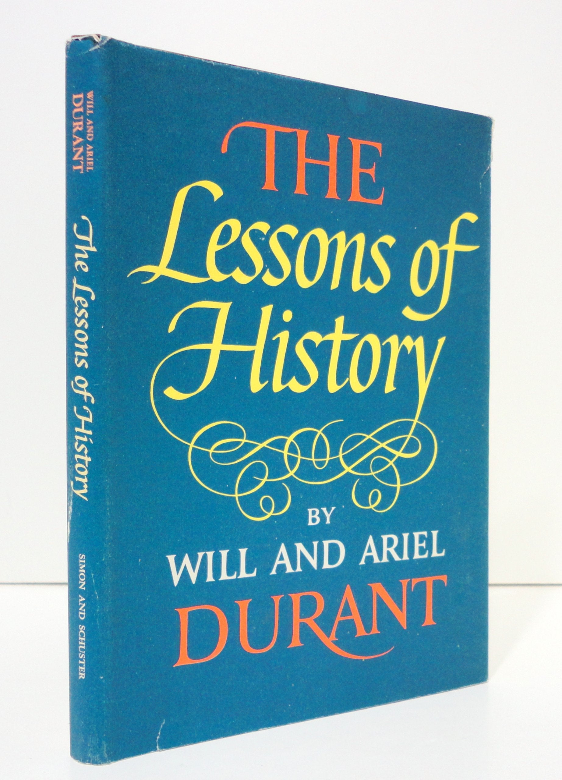 The Lessons of History used book depot