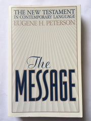 The message : the New Testament in contemporary language used book depot