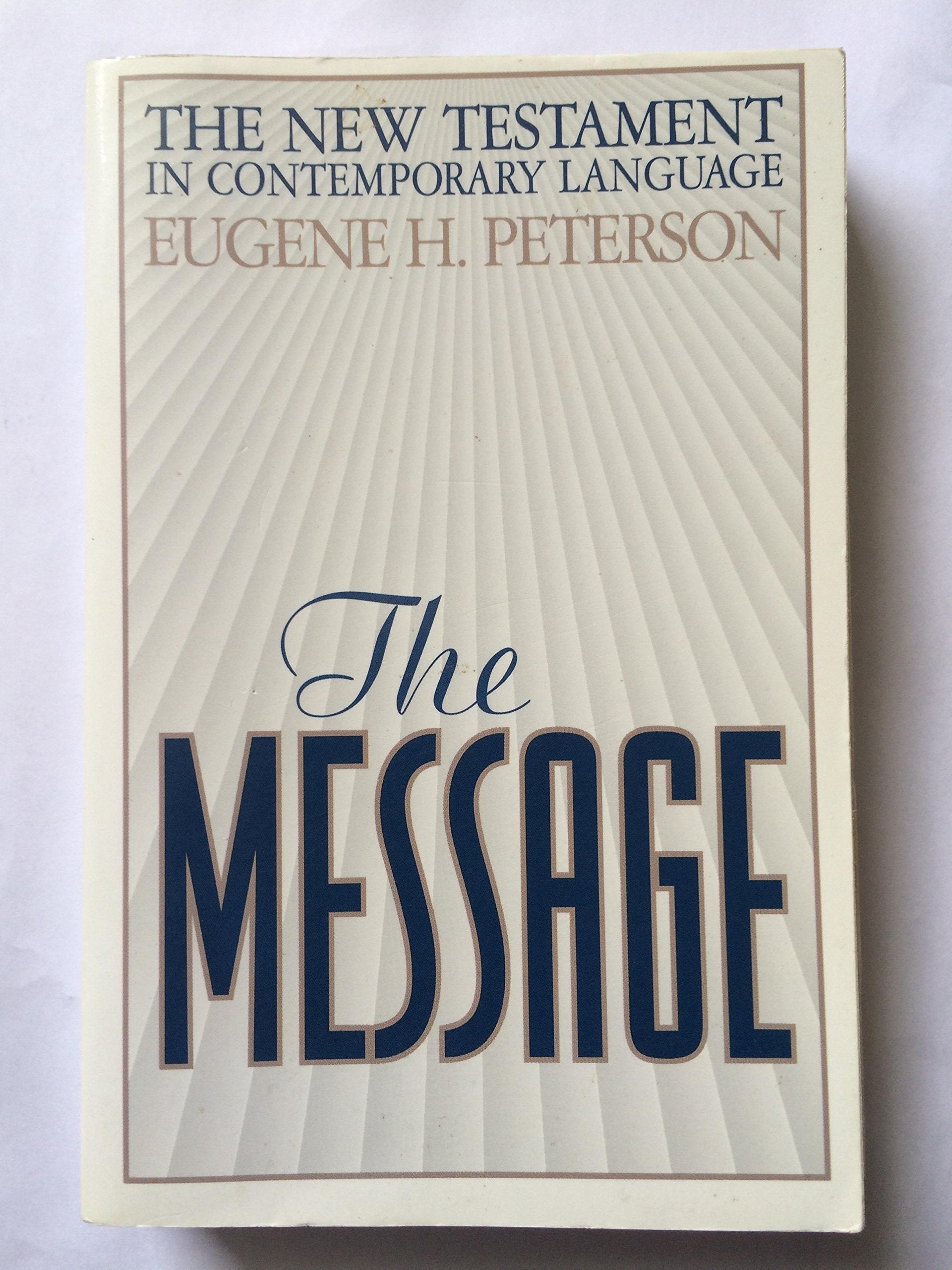 The message : the New Testament in contemporary language used book depot
