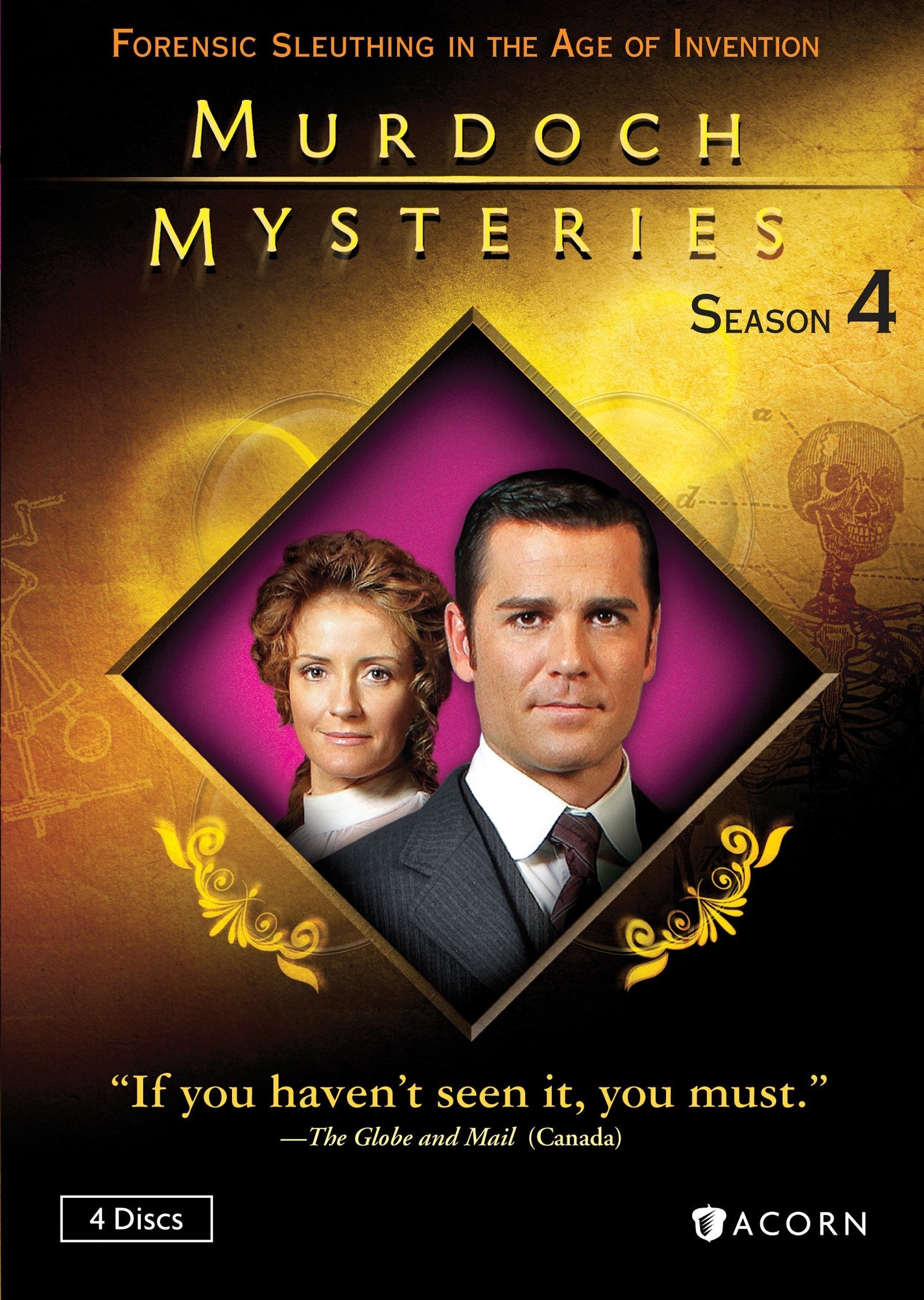 MURDOCH MYSTERIES SEASON 4 used book depot