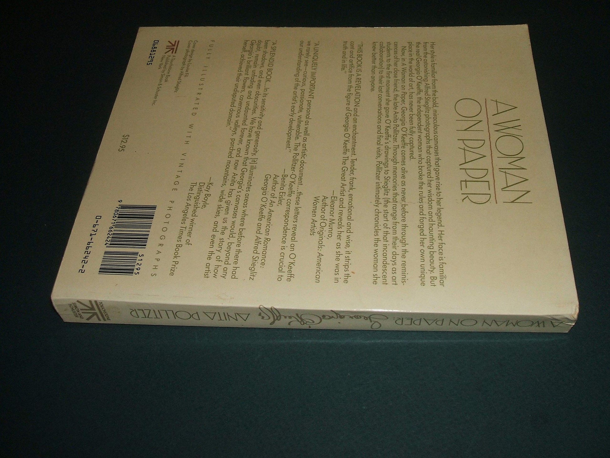 A woman on paper: Georgia O'Keeffe used book depot