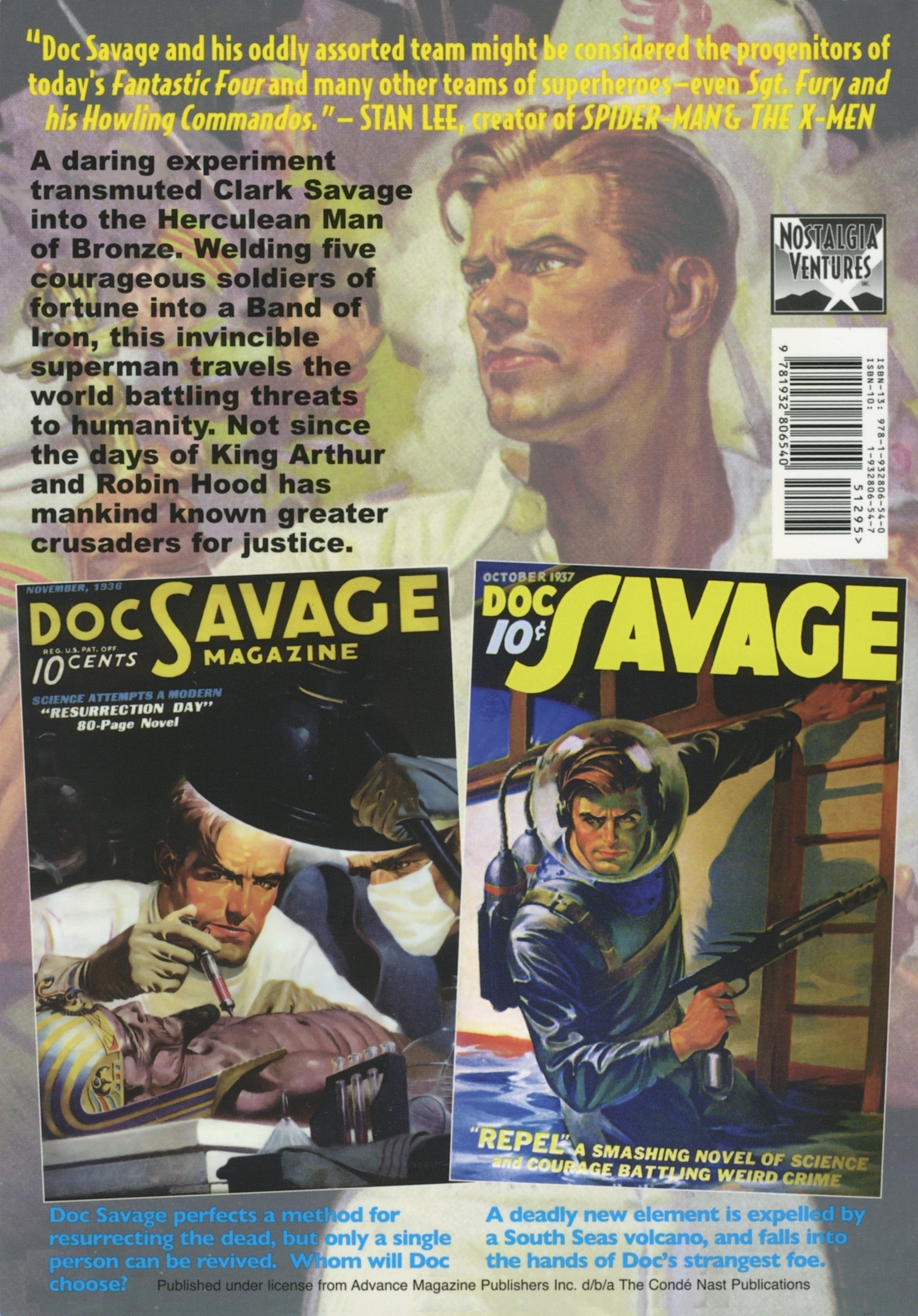 Doc Savage #2: "Resurrection Day" and "Repel" used book depot