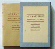 As I Lay Dying (First Edition Library) used book depot