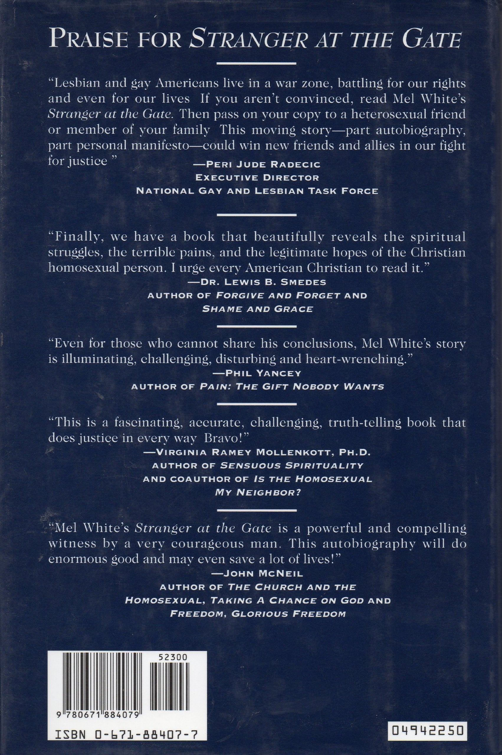 Stranger at the Gate: To Be Gay and Christian in America