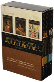 Longman Anthology of World Literature Exam Copy Box Set (VOLUMEs D,E,F) used book depot