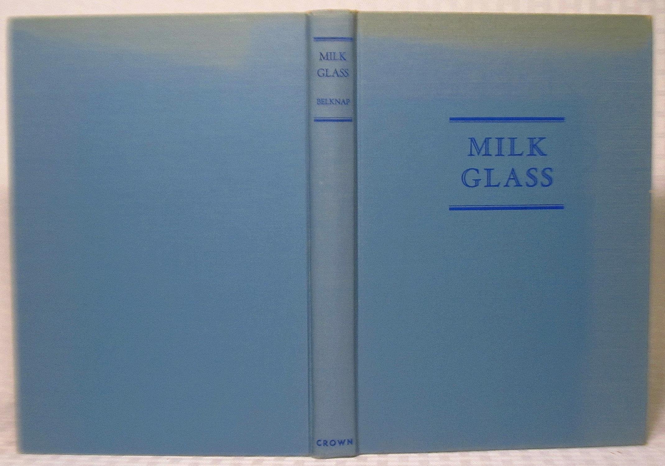 Milk Glass used book depot