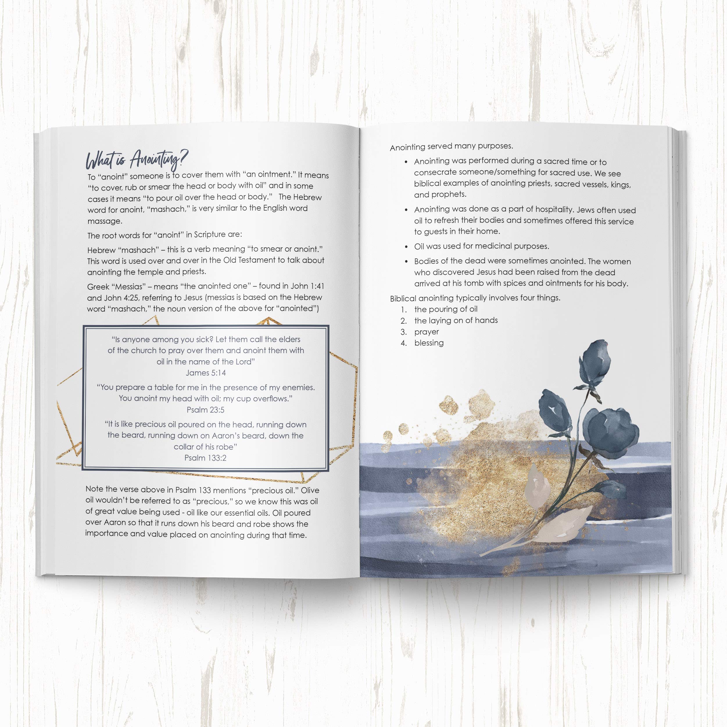 Oils + Scripture