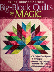 Big-Block Quilts by Magic: 30 Projects from Squares & Rectangles Features Easy & Accurate Diamond-Free(r) Technique 14 Bonus Quilting Designs used book depot