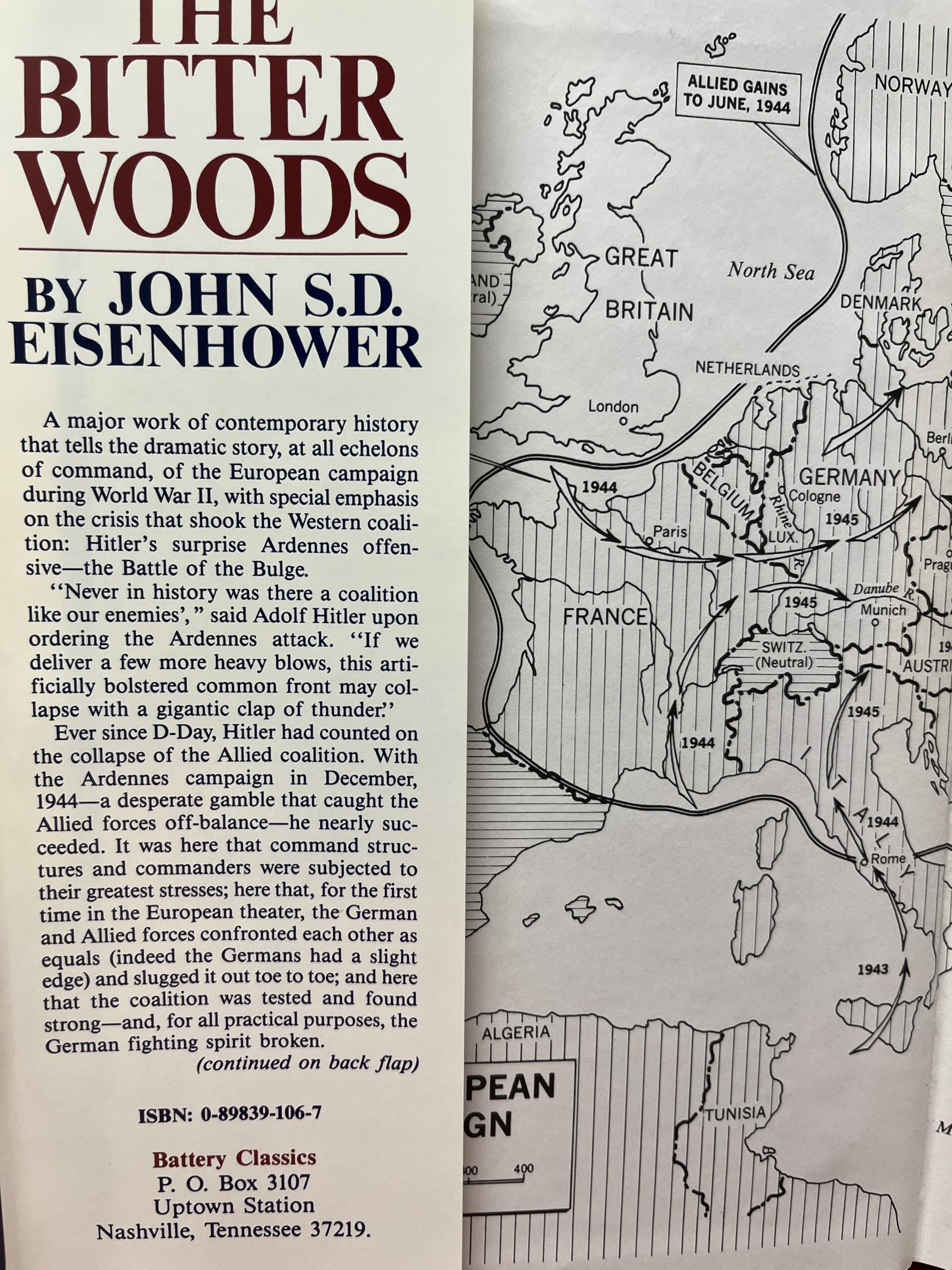 Bitter Woods used book depot