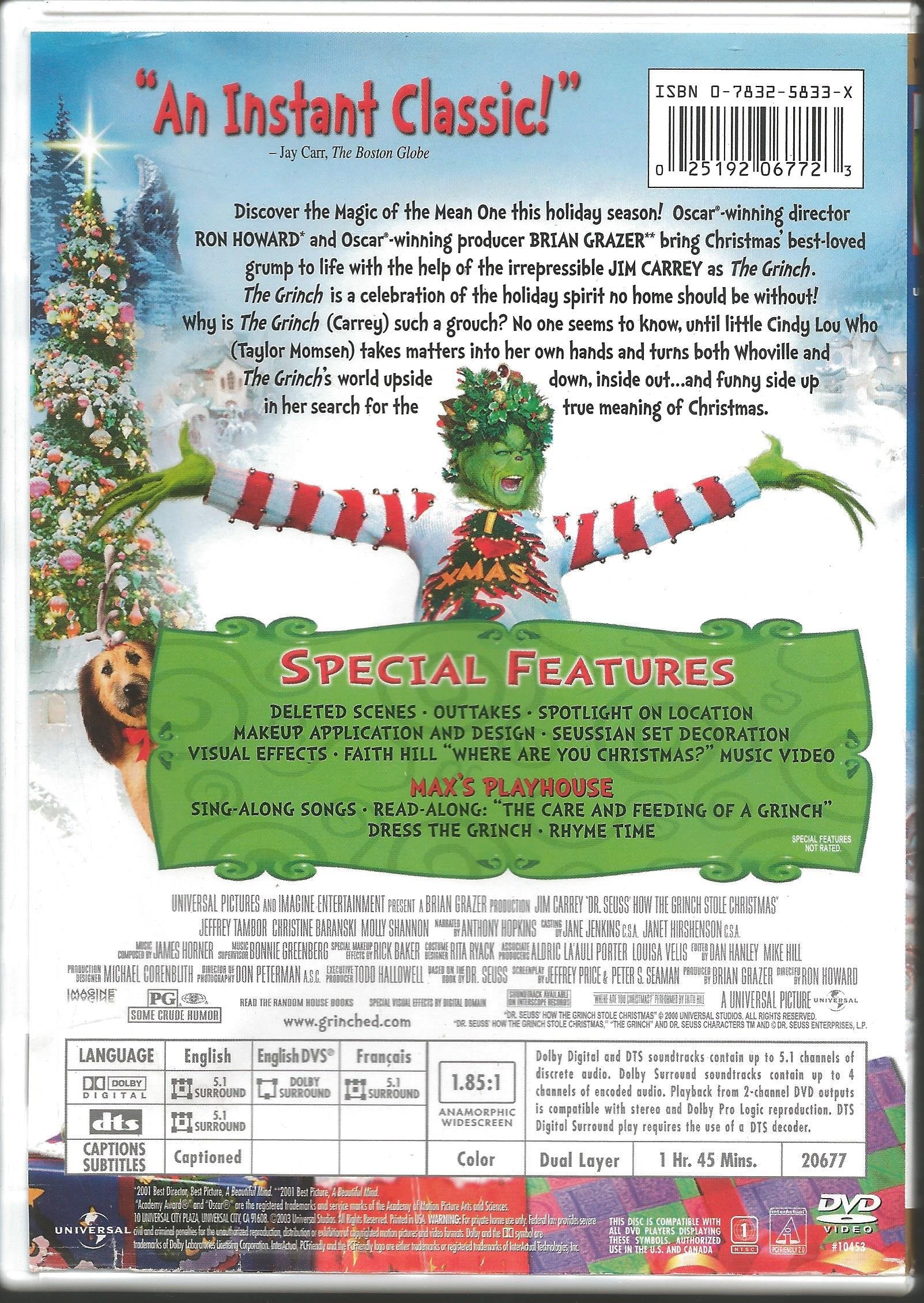 Dr. Seuss' How The Grinch Stole Christmas used book depot