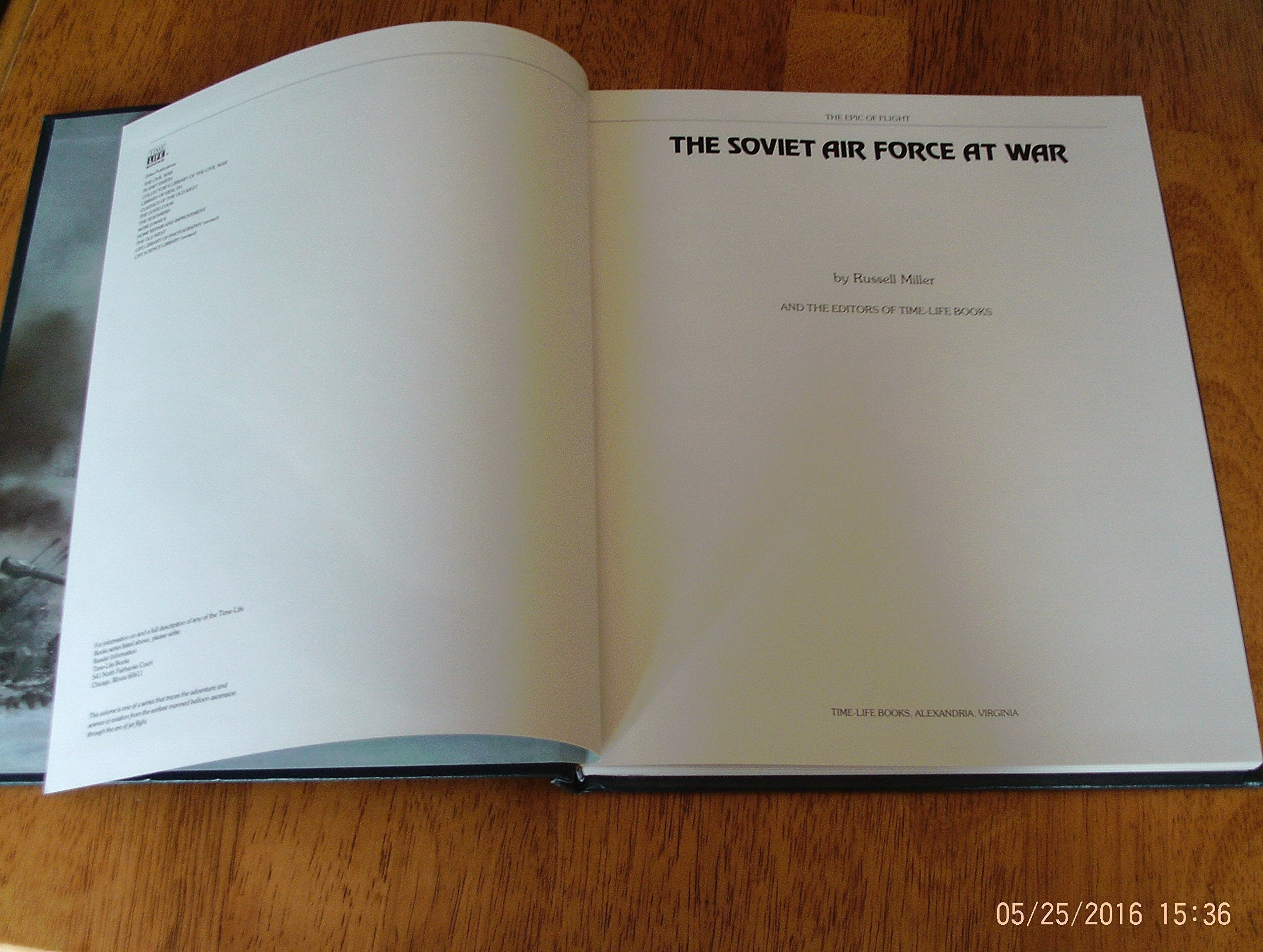The Soviet Air Force at war (The Epic of flight) used book depot