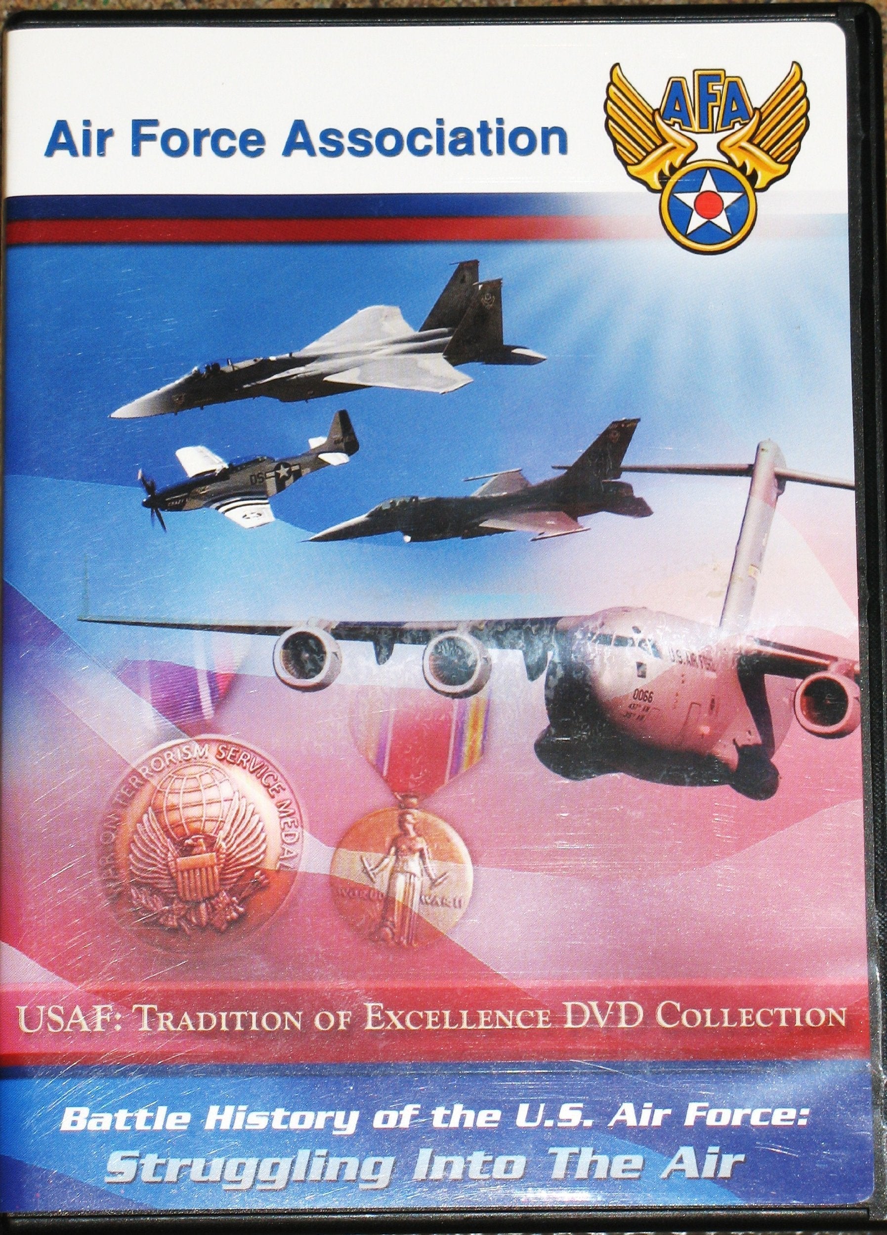 Battle History of The U.S. Air Force, "Struggling Into The Air" used book depot