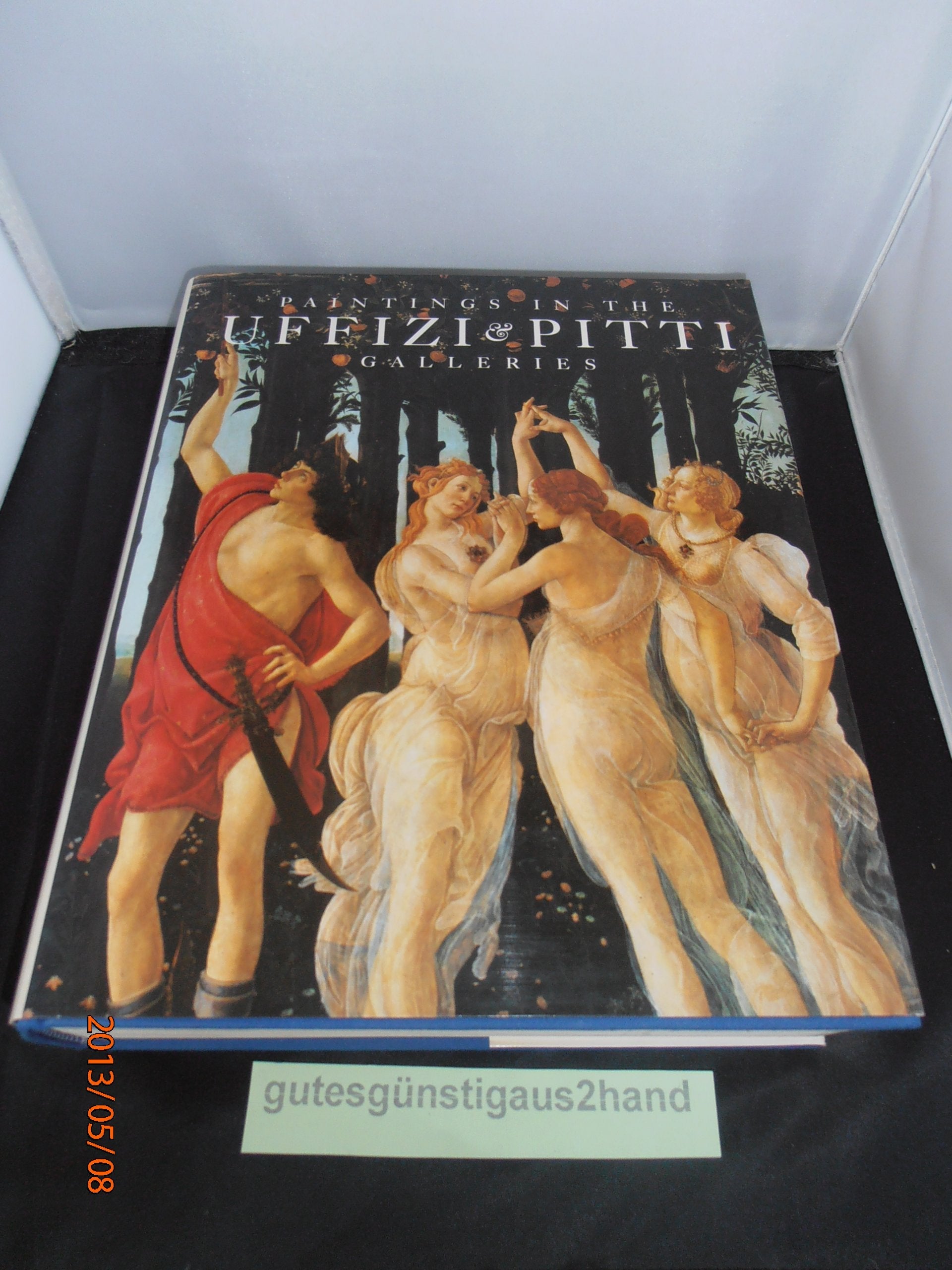 Paintings in the Uffizi and Pitti Galleries used book depot