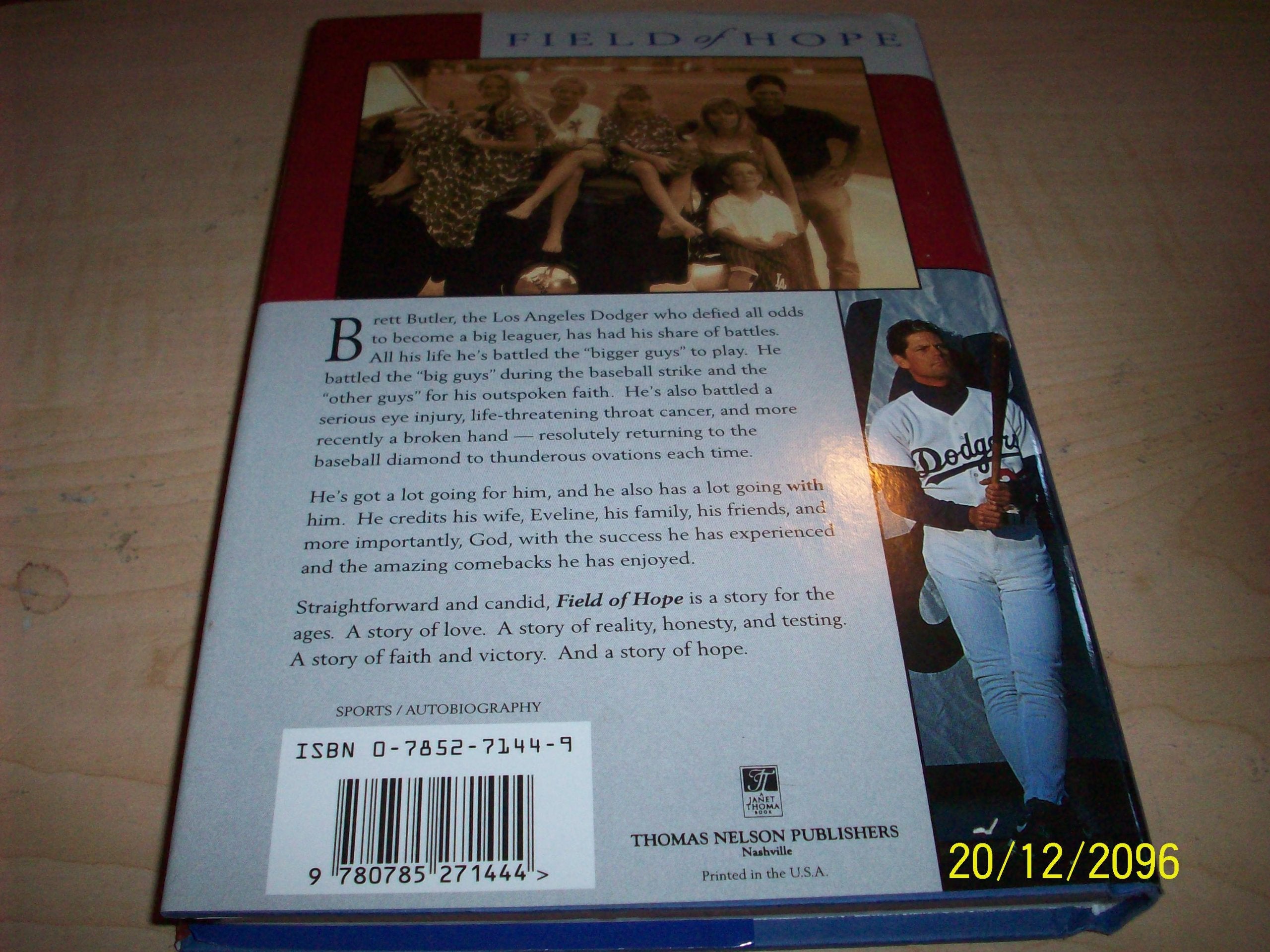 Field of Hope: An Inspiring Autobiography of a Lifetime of Overcoming Odds