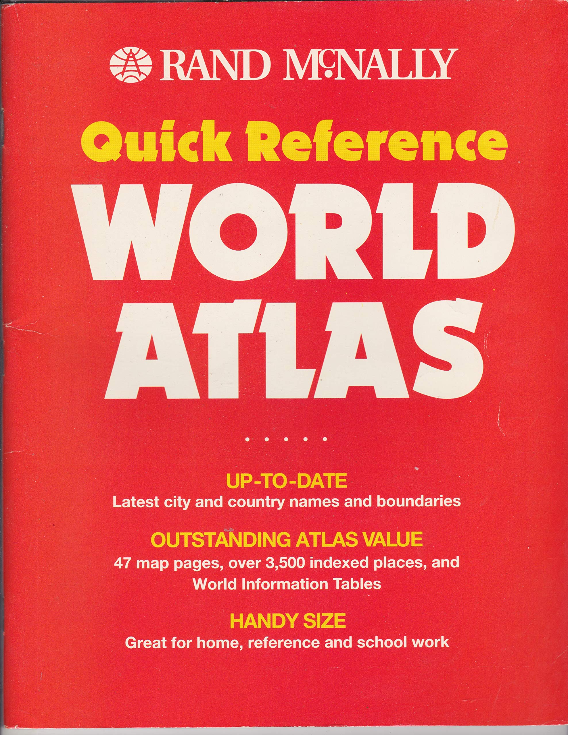 Rand McNally Quick Reference World Atlas