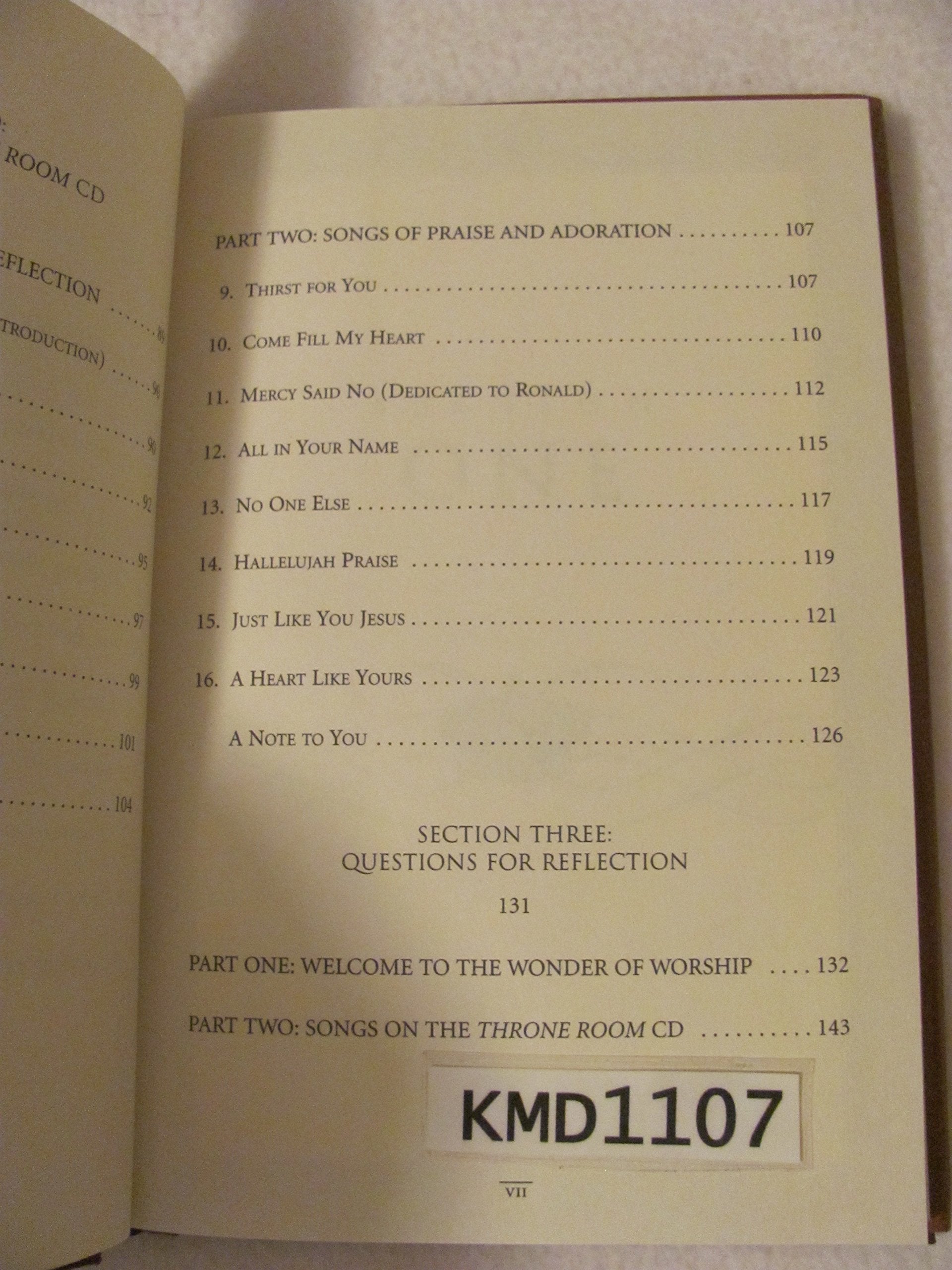 Throne Room: Ushered into the Presence of God used book depot