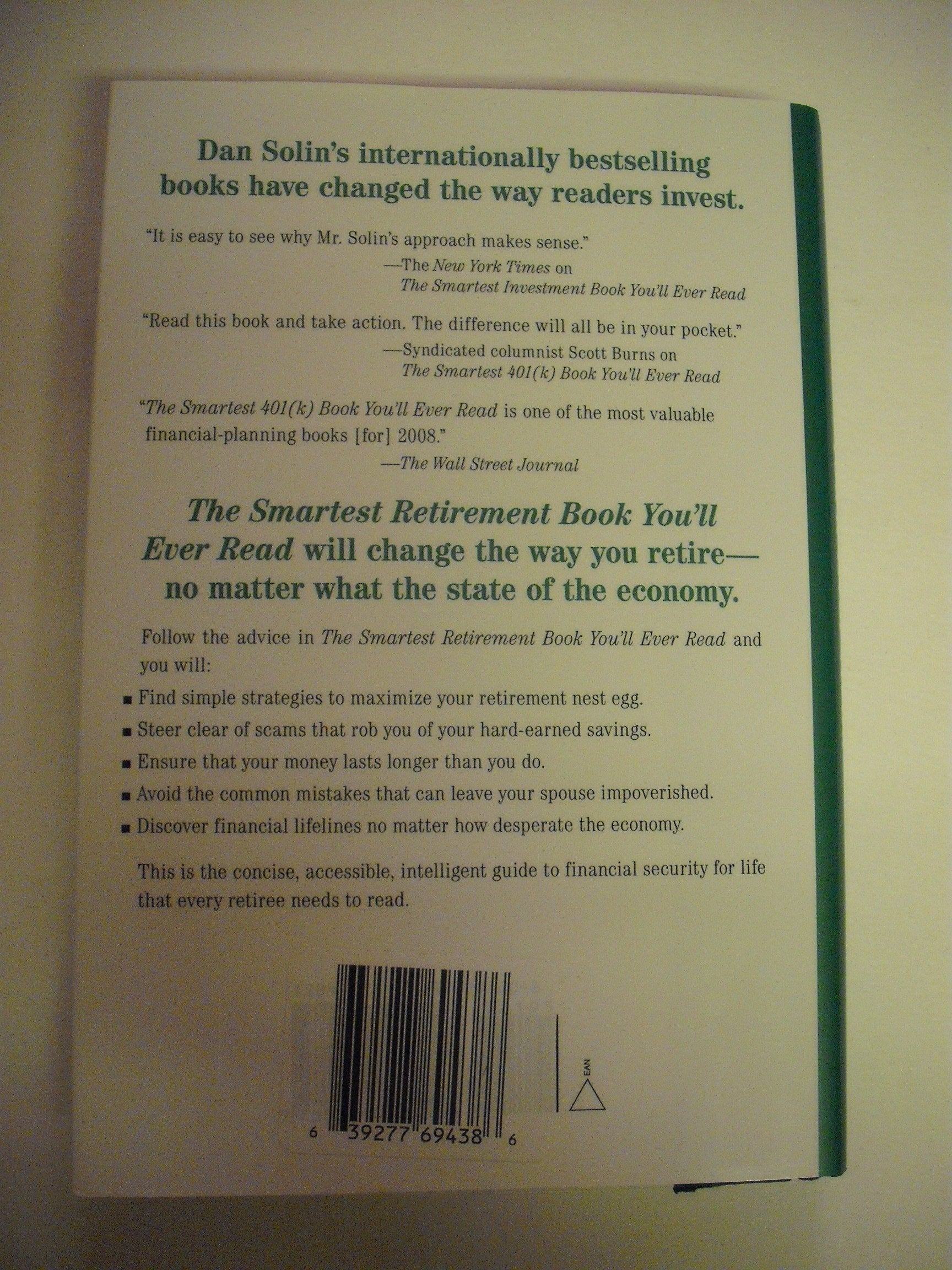 The Smartest Retirement Book You'll Ever Read used book depot